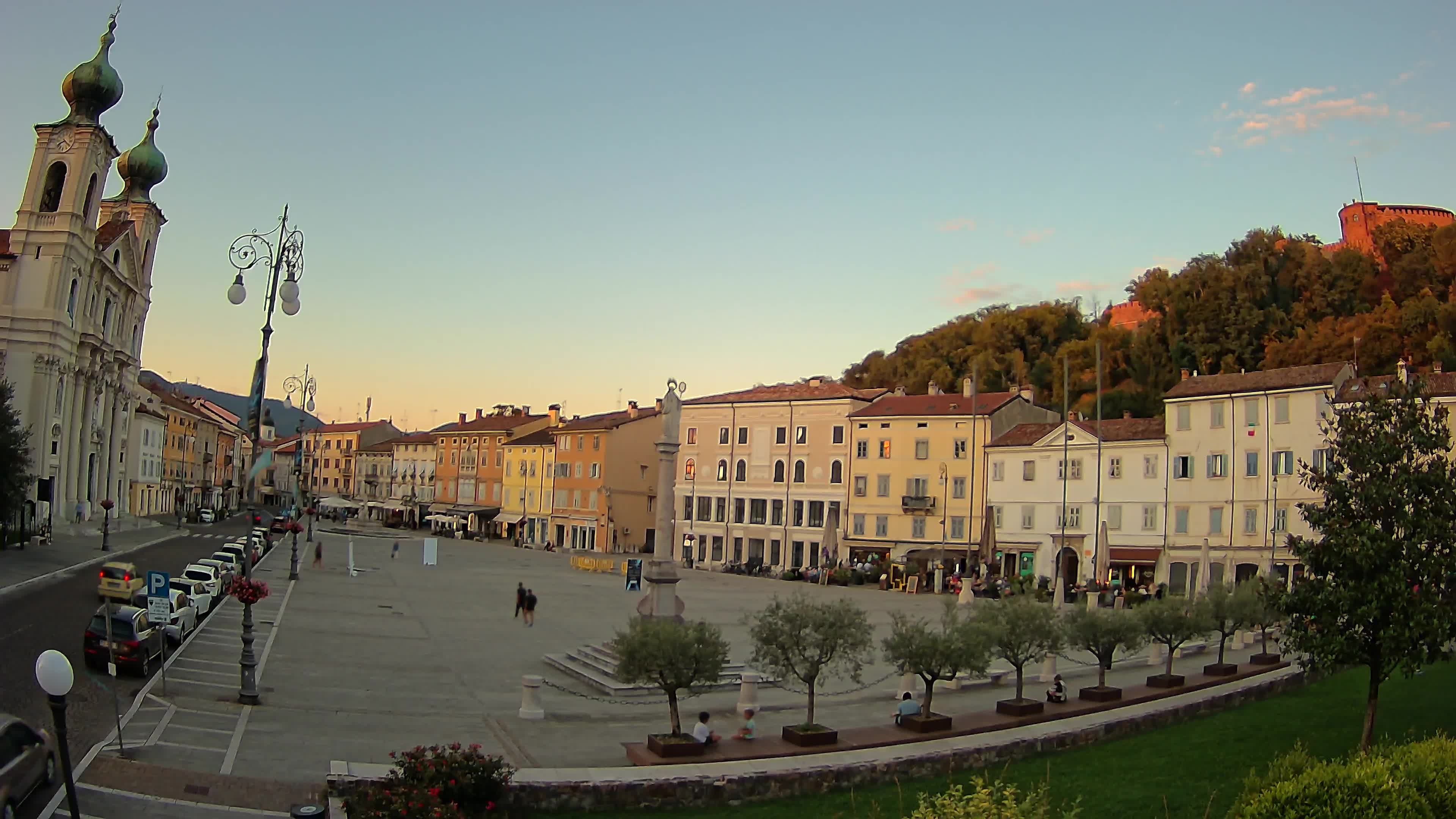 Gorizia – Place Vittoria – église st. Ignazio