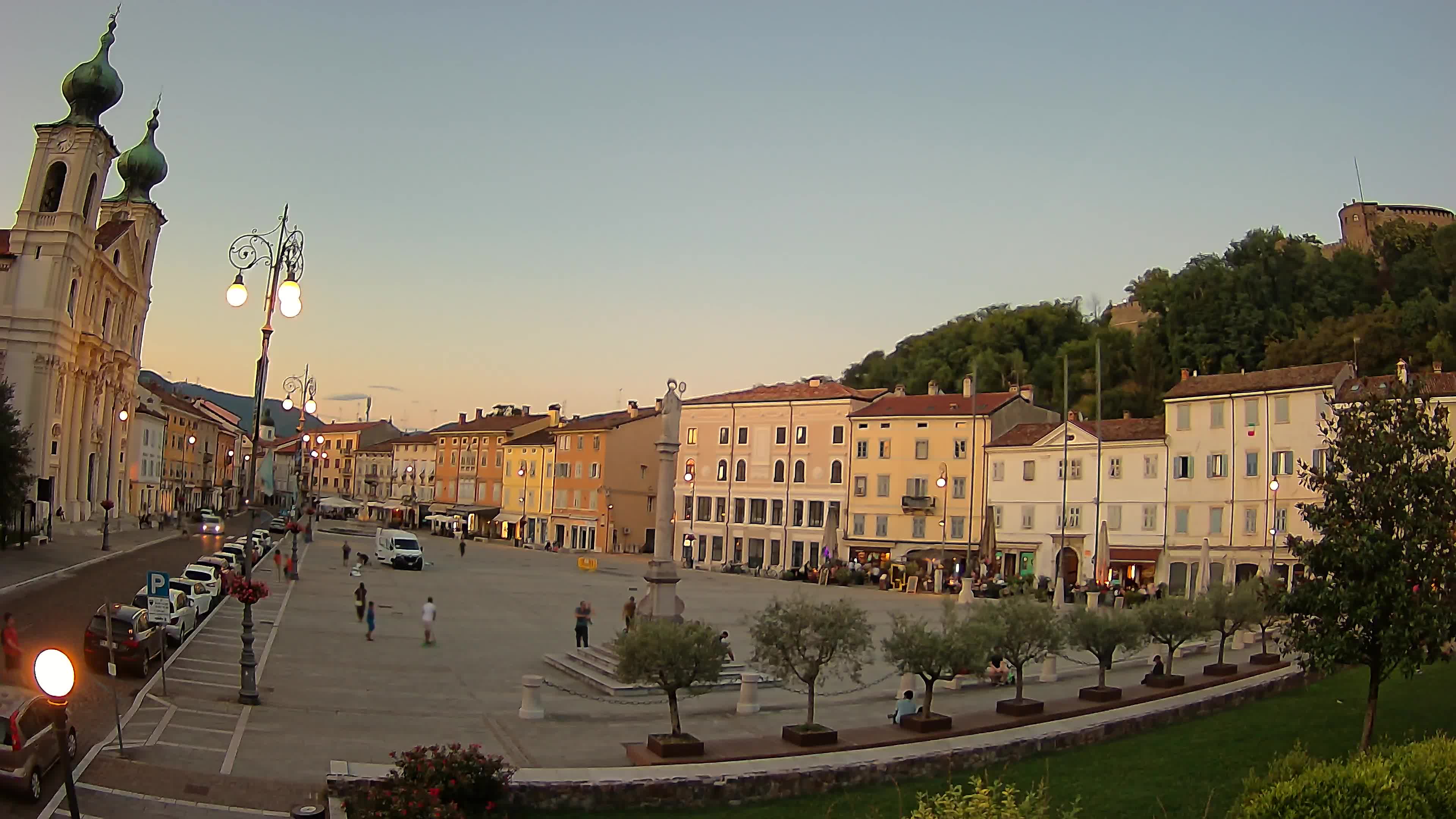 Webcam Gorizia Vittoria square – Church of st. Ignazio