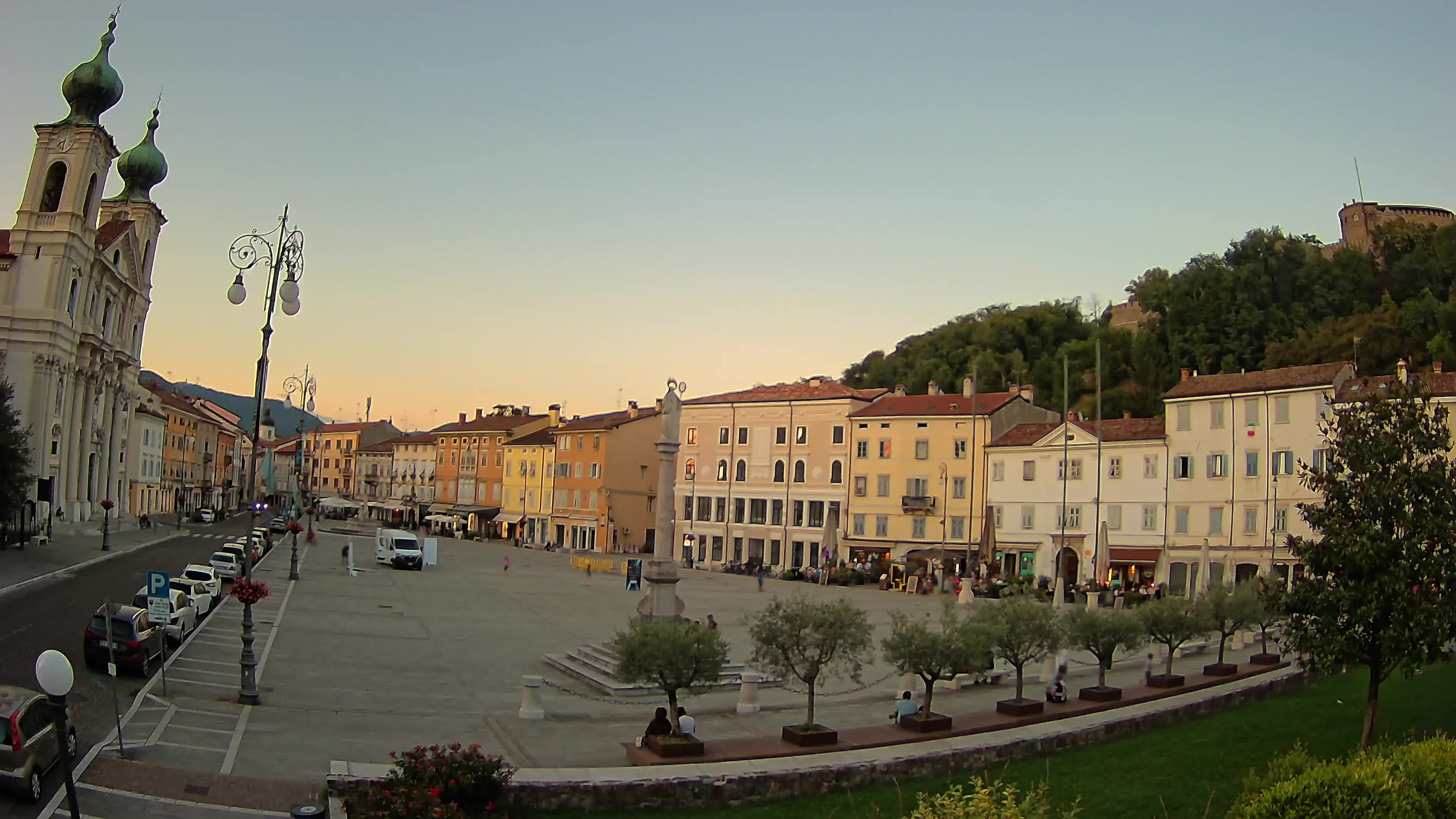 Webcam Gorizia Vittoria square – Church of st. Ignazio