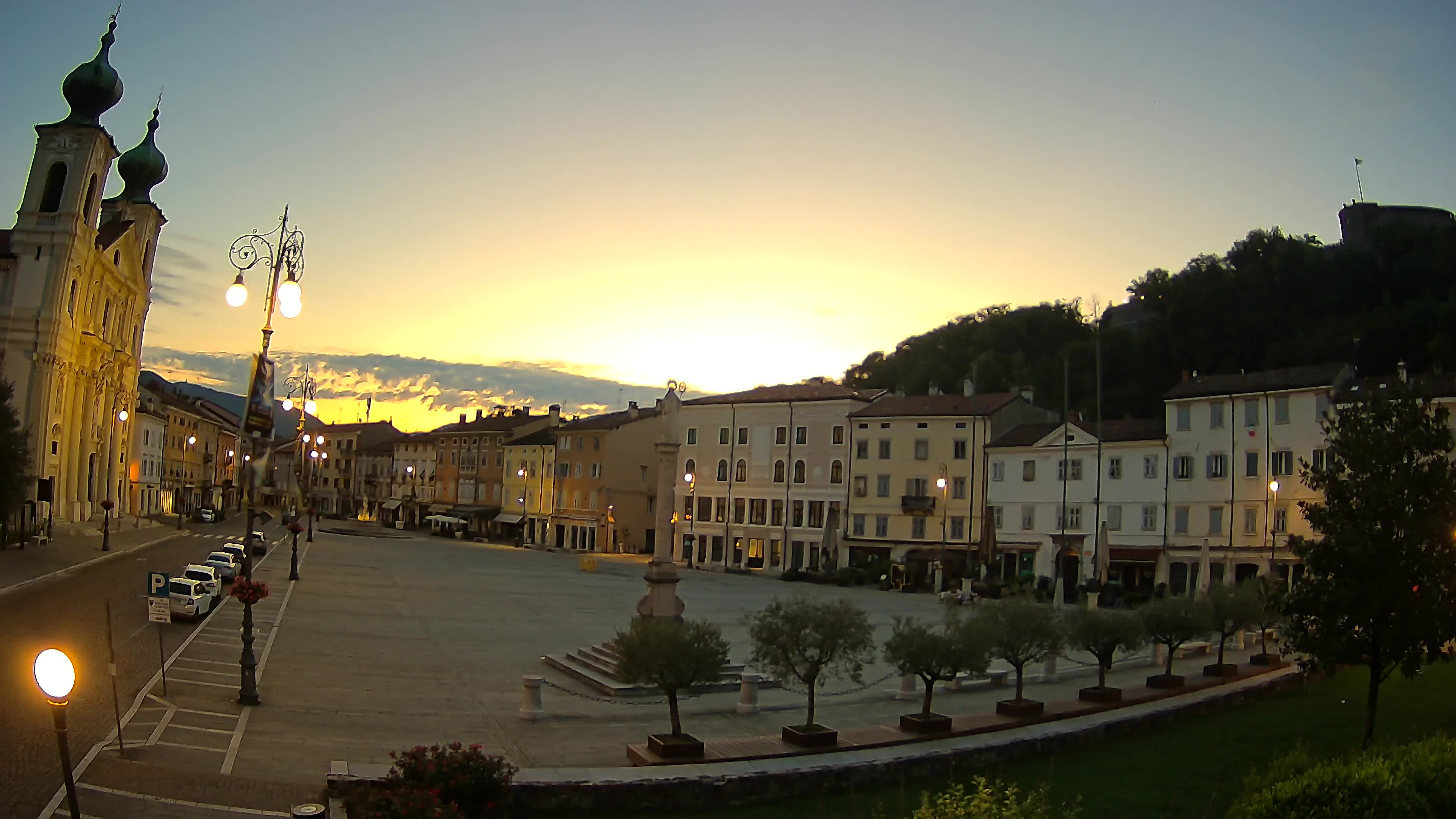 Gorizia – Place Vittoria – église st. Ignazio