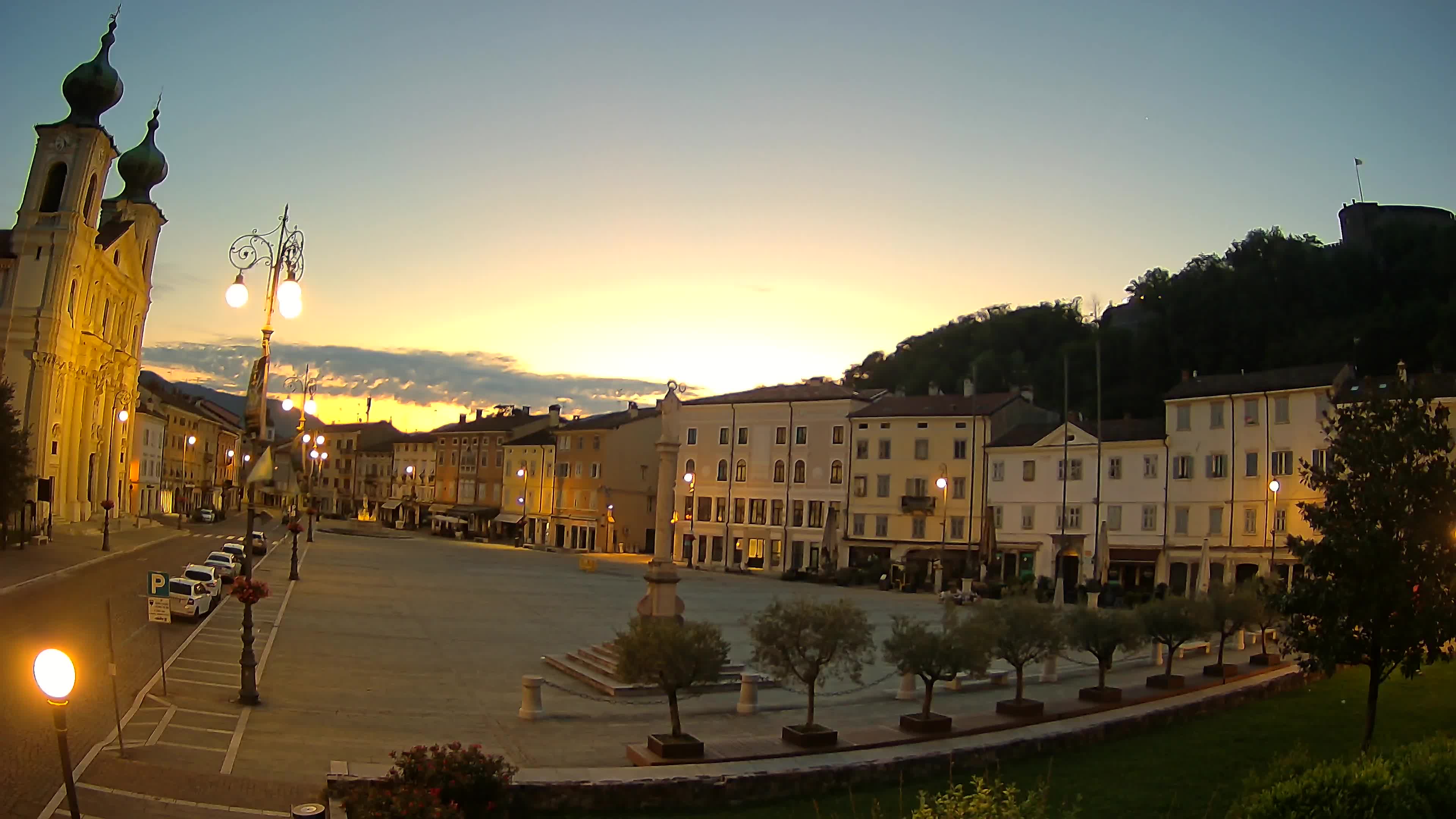Webcam Gorizia Vittoria square – Church of st. Ignazio
