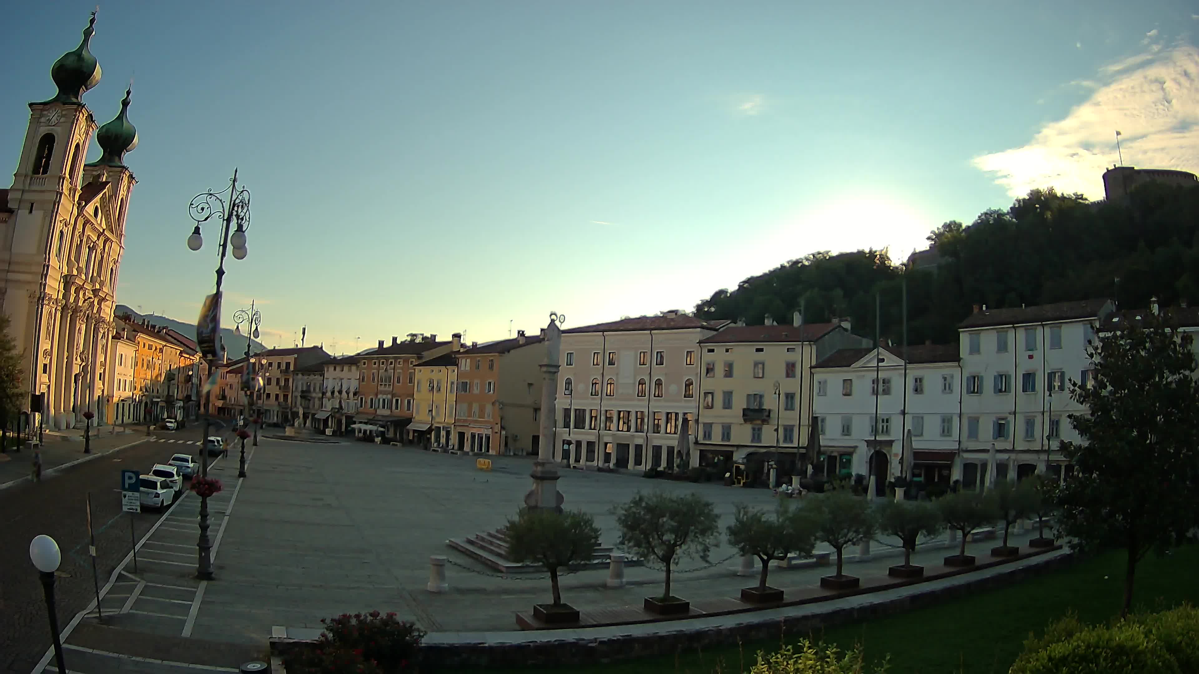 Gorizia – Place Vittoria – église st. Ignazio