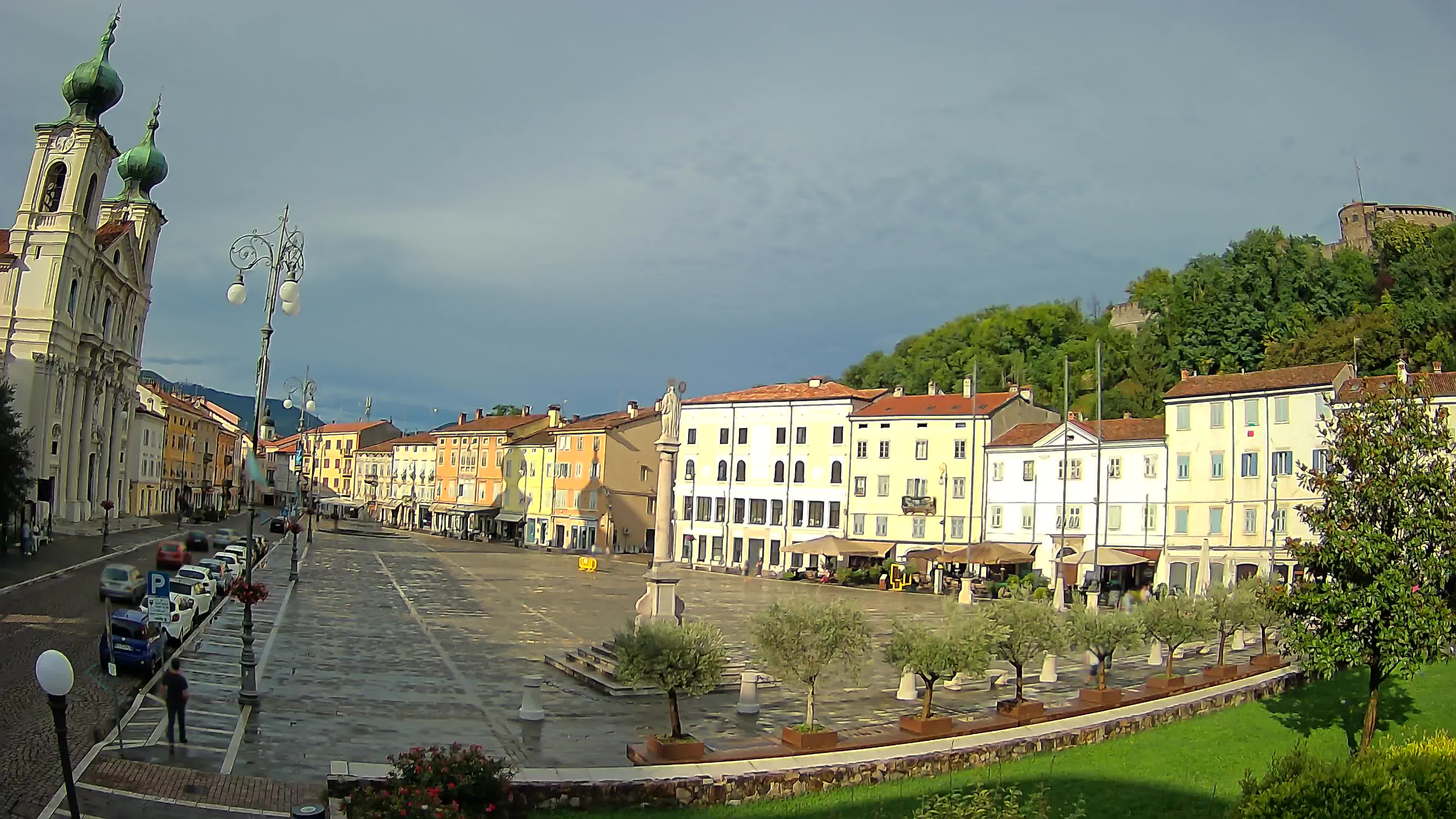 Webcam Gorizia Vittoria square – Church of st. Ignazio