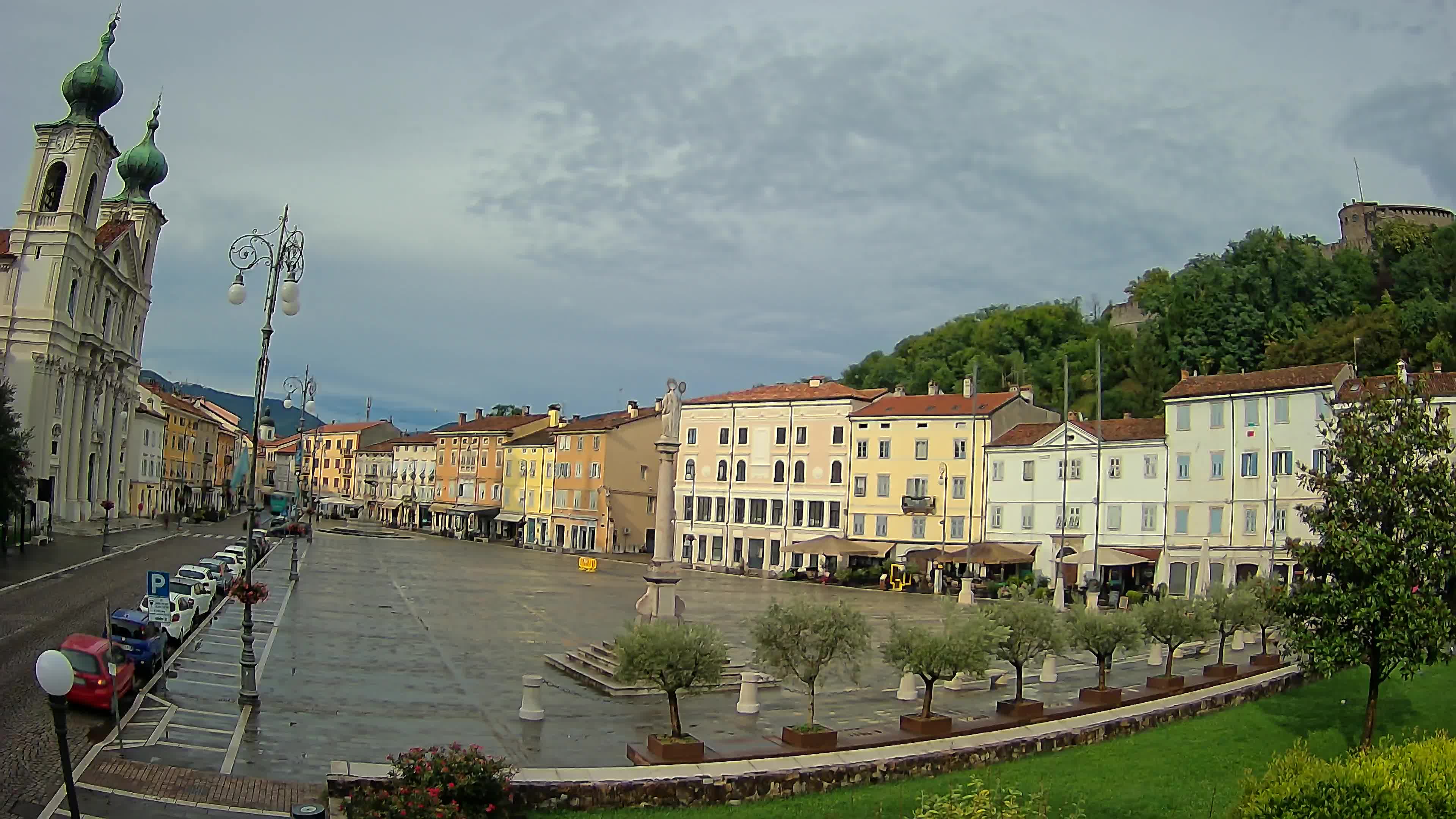 Webcam Gorizia Vittoria square – Church of st. Ignazio