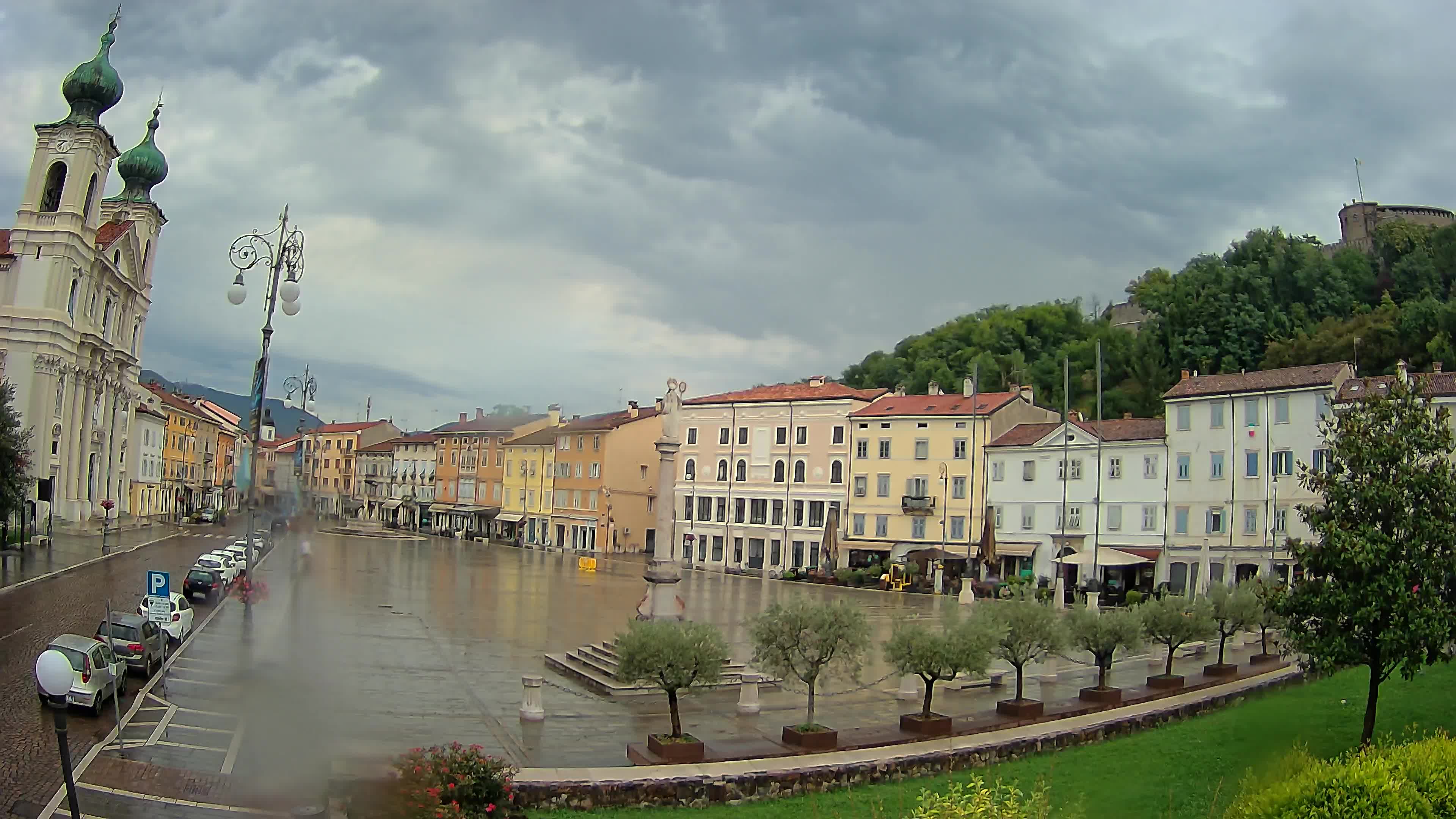 Webcam Gorizia Vittoria square – Church of st. Ignazio