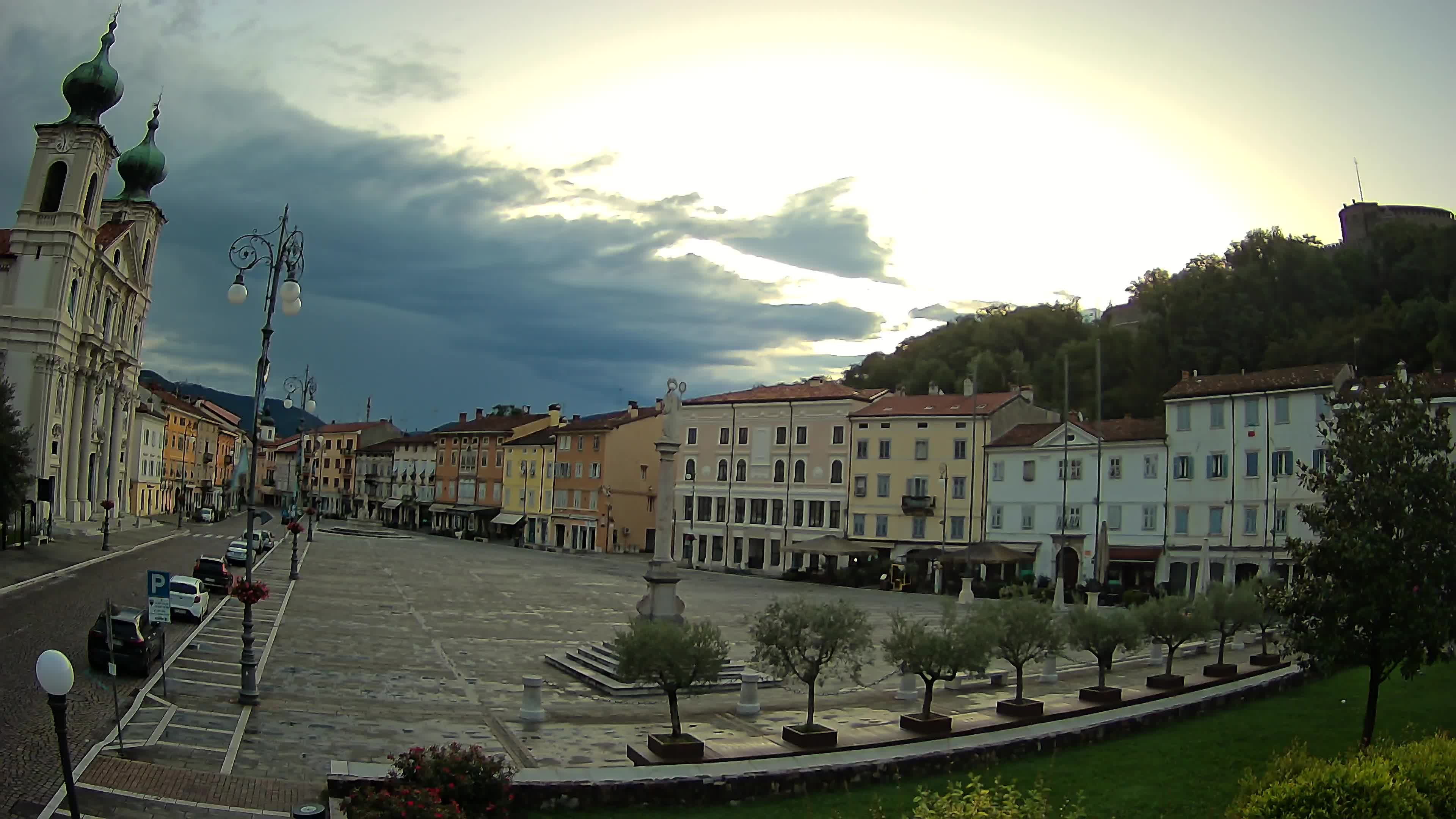 Webcam Gorizia Vittoria square – Church of st. Ignazio