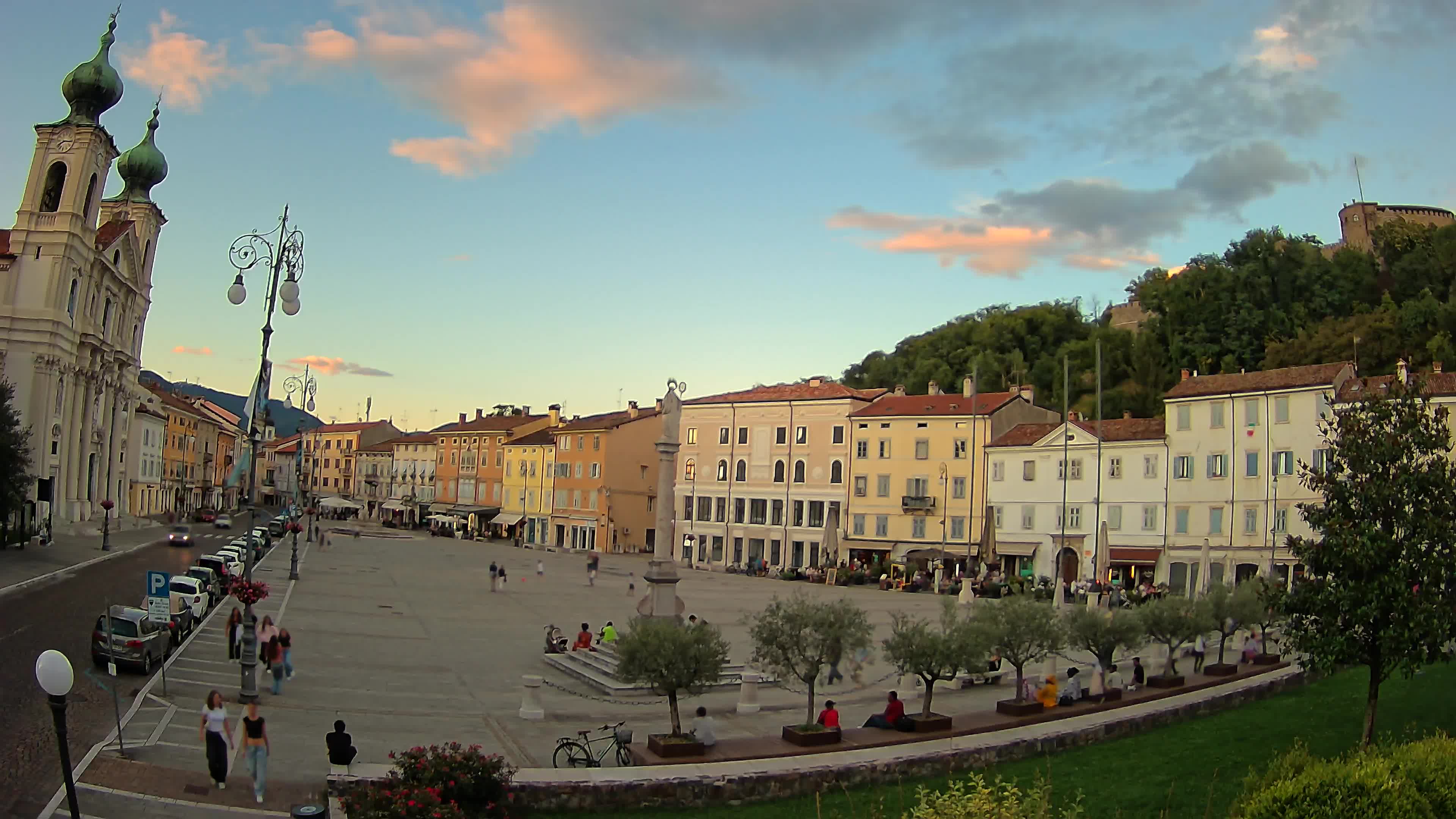 Webcam Gorizia Vittoria square – Church of st. Ignazio