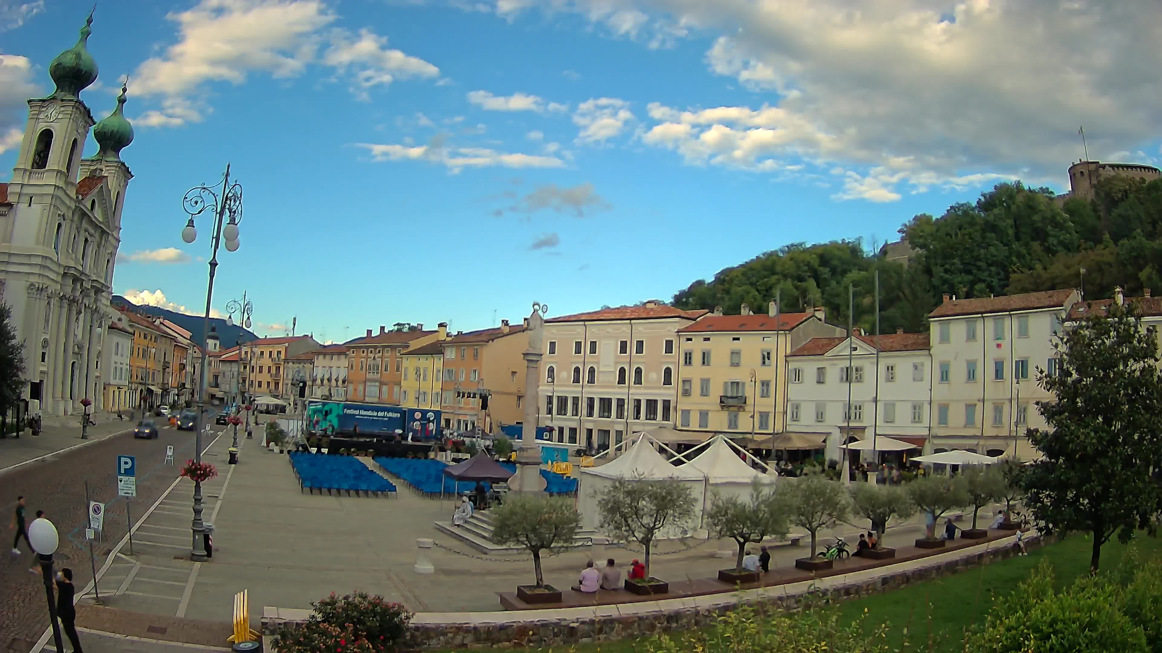 Webcam Gorizia Vittoria square – Church of st. Ignazio