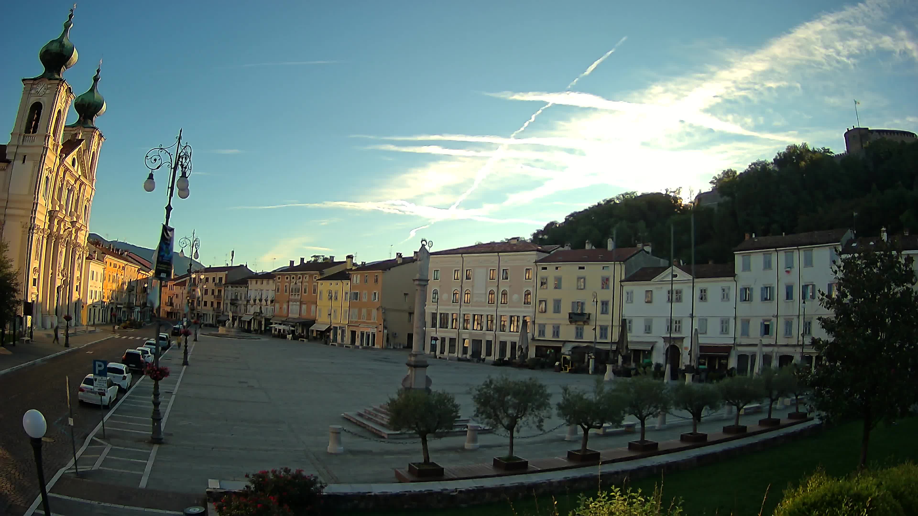Webcam Gorizia Vittoria square – Church of st. Ignazio
