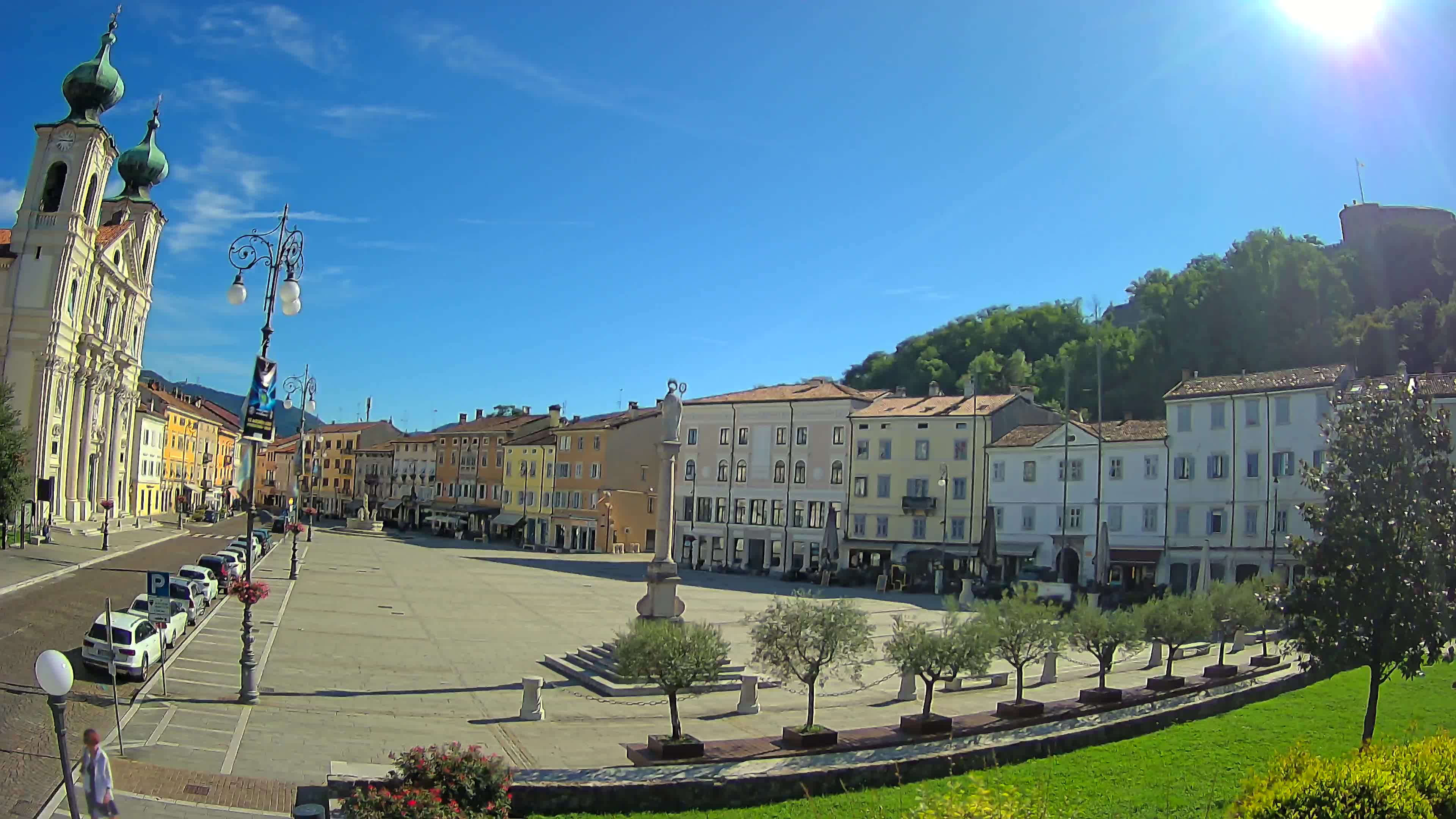Webcam Gorizia Vittoria square – Church of st. Ignazio