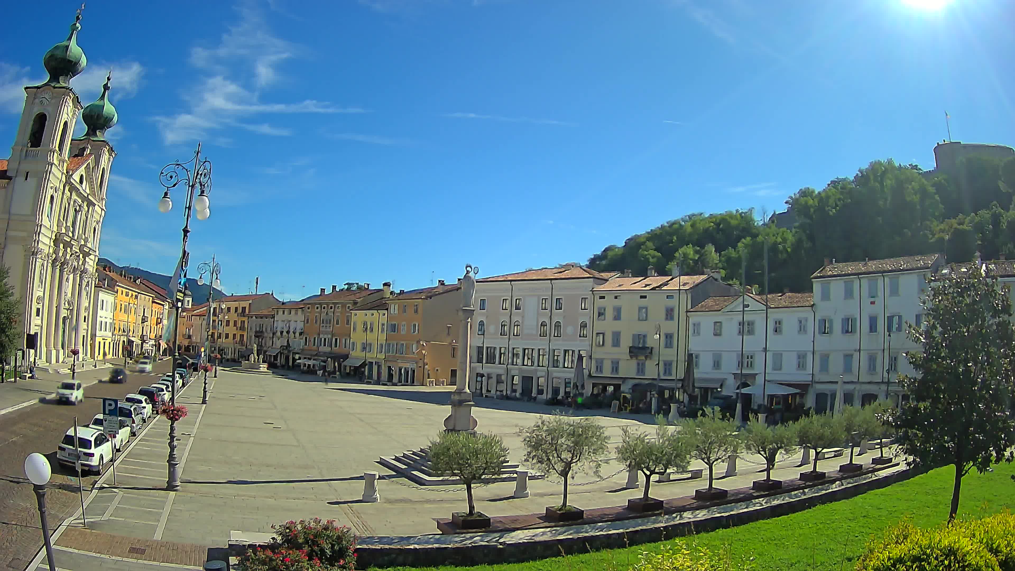 Webcam Gorizia Vittoria square – Church of st. Ignazio
