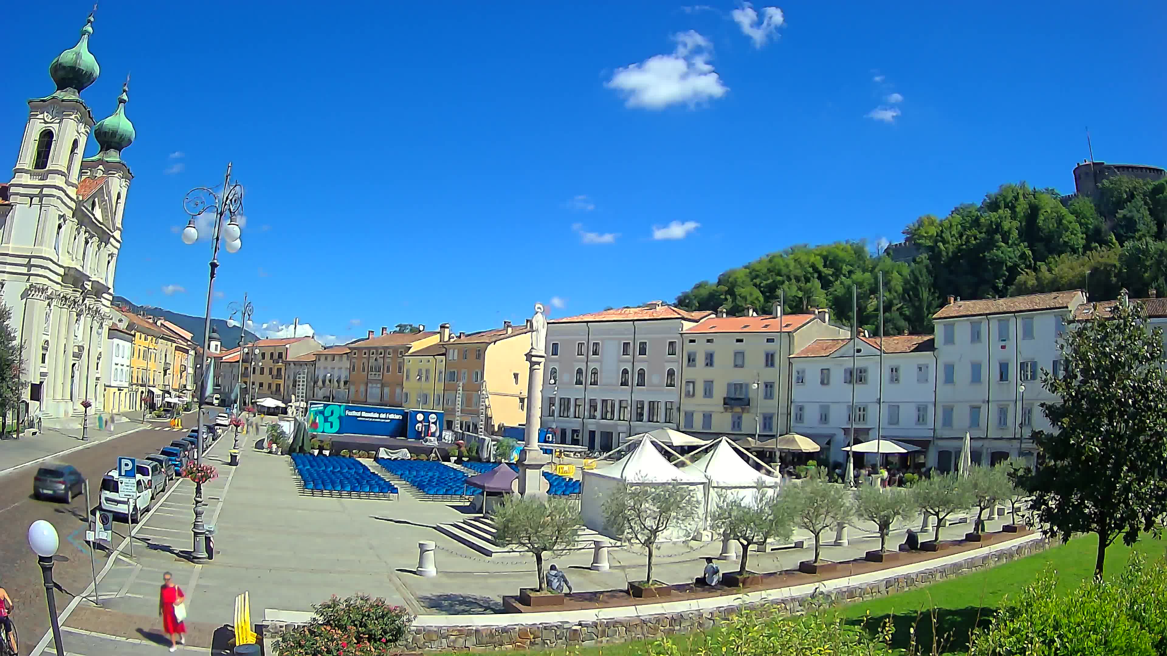 Webcam Gorizia Vittoria square – Church of st. Ignazio