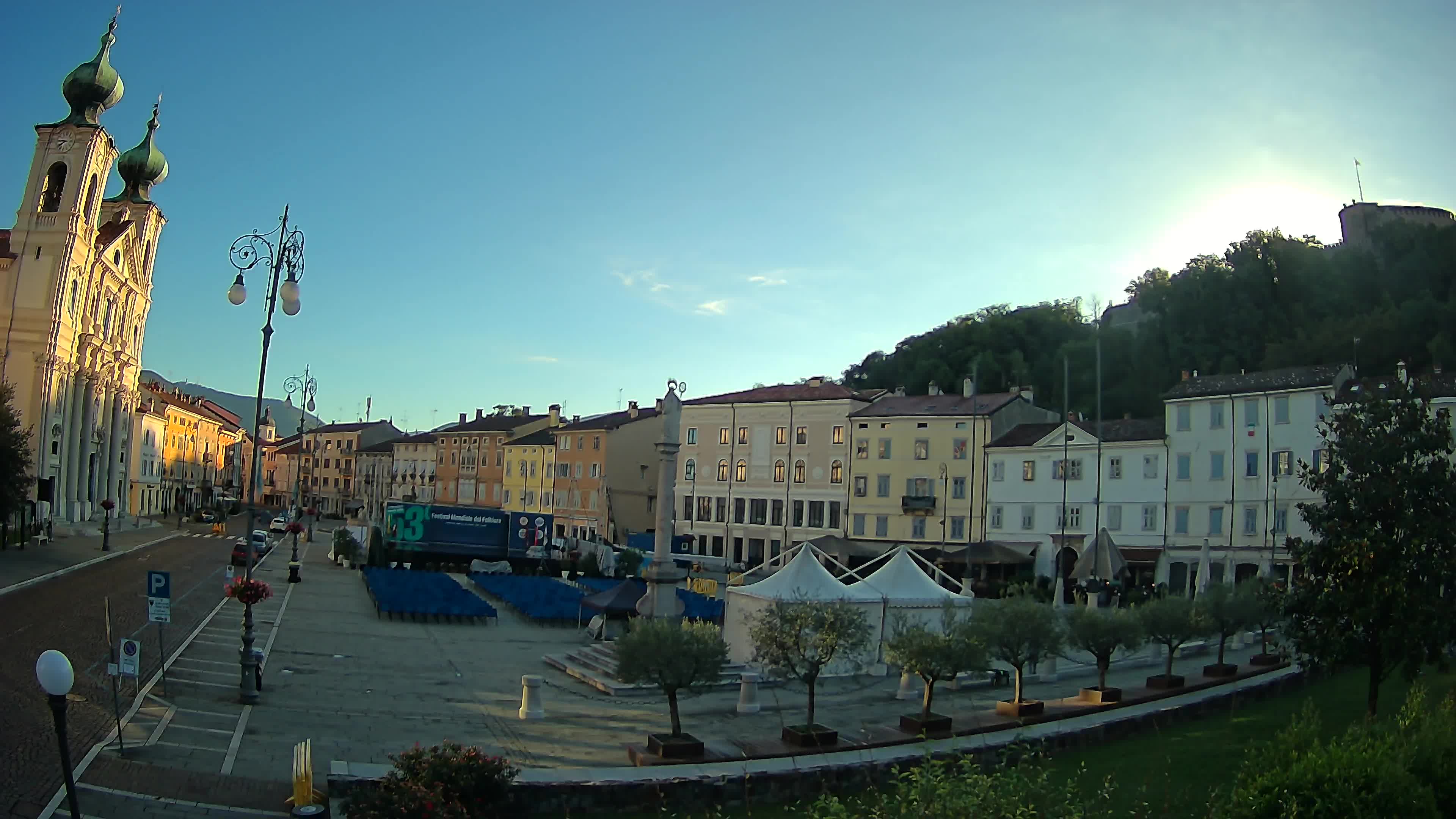 Webcam Gorizia Vittoria square – Church of st. Ignazio