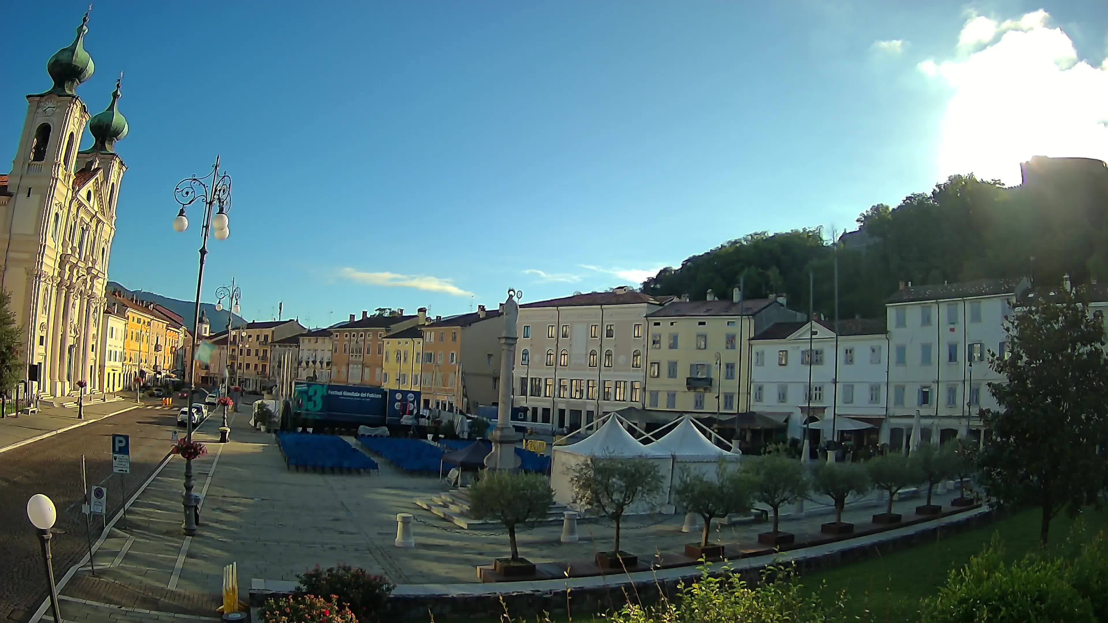 Webcam Gorizia Vittoria square – Church of st. Ignazio