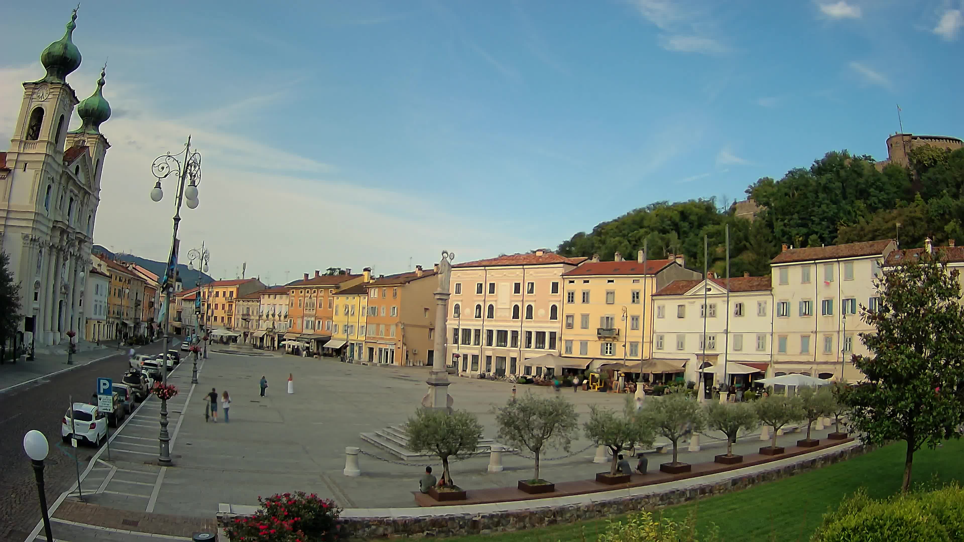 Gorizia – Place Vittoria – église st. Ignazio