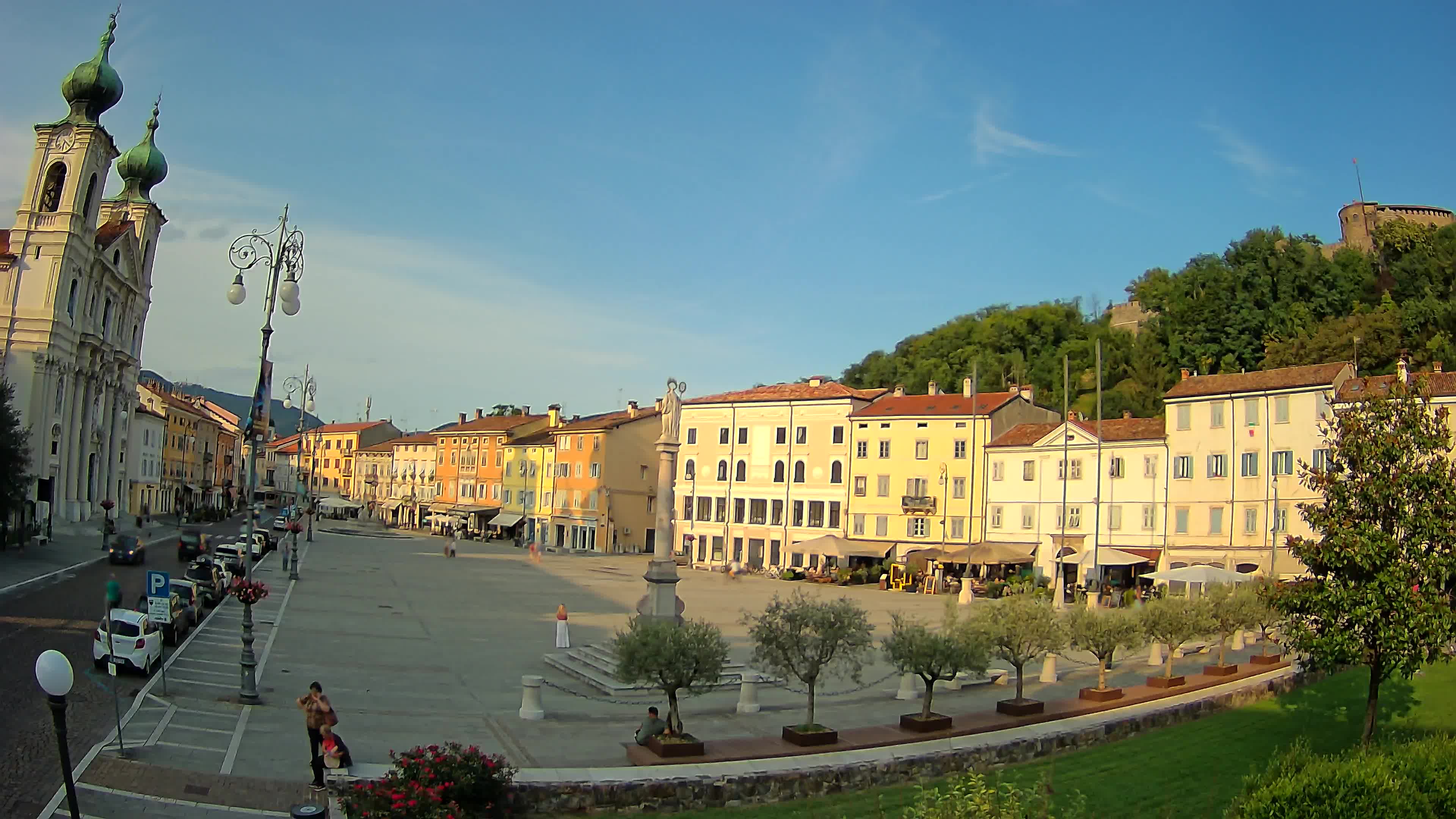Webcam Gorizia Vittoria square – Church of st. Ignazio