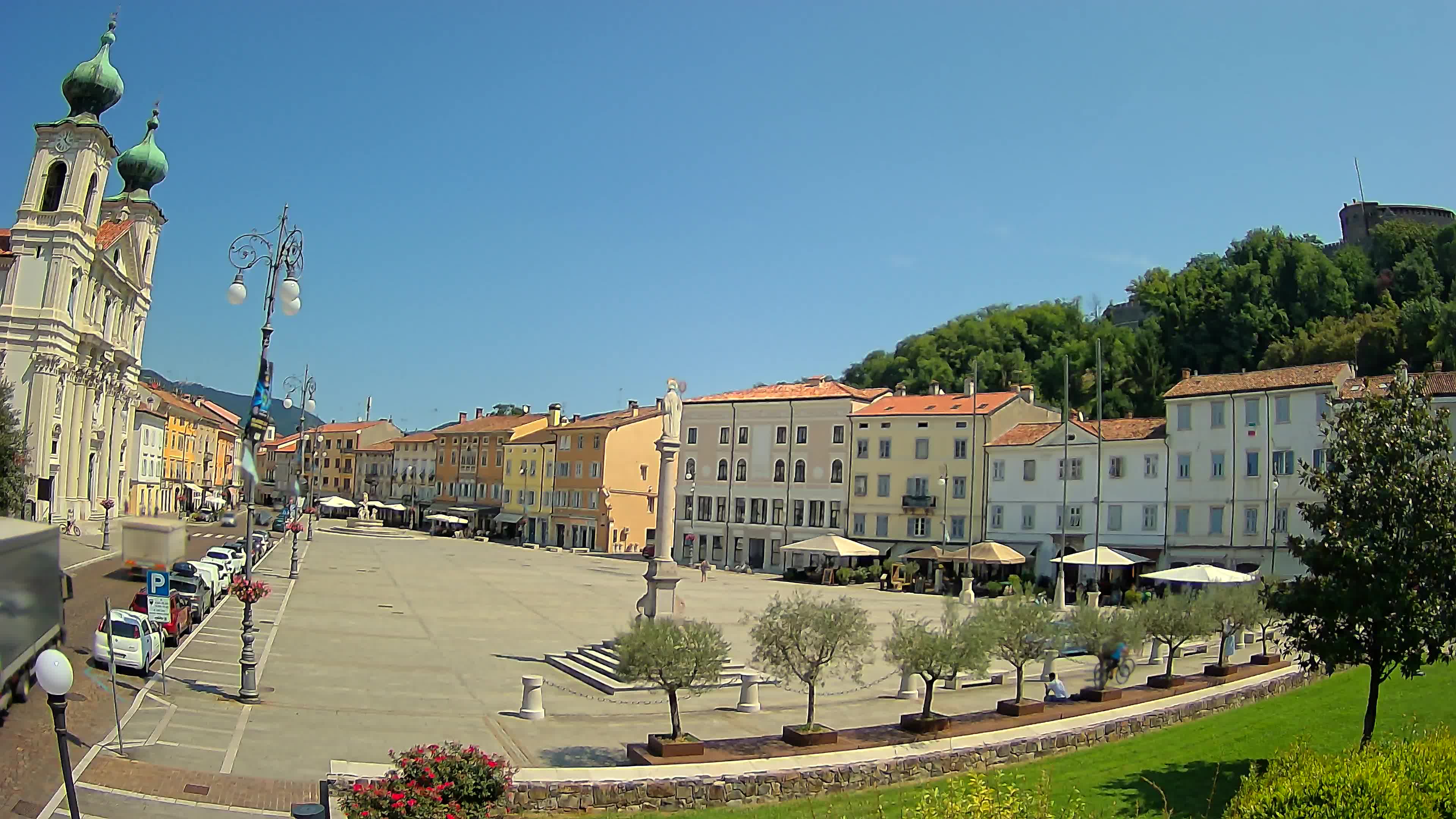 Webcam Gorizia Vittoria square – Church of st. Ignazio