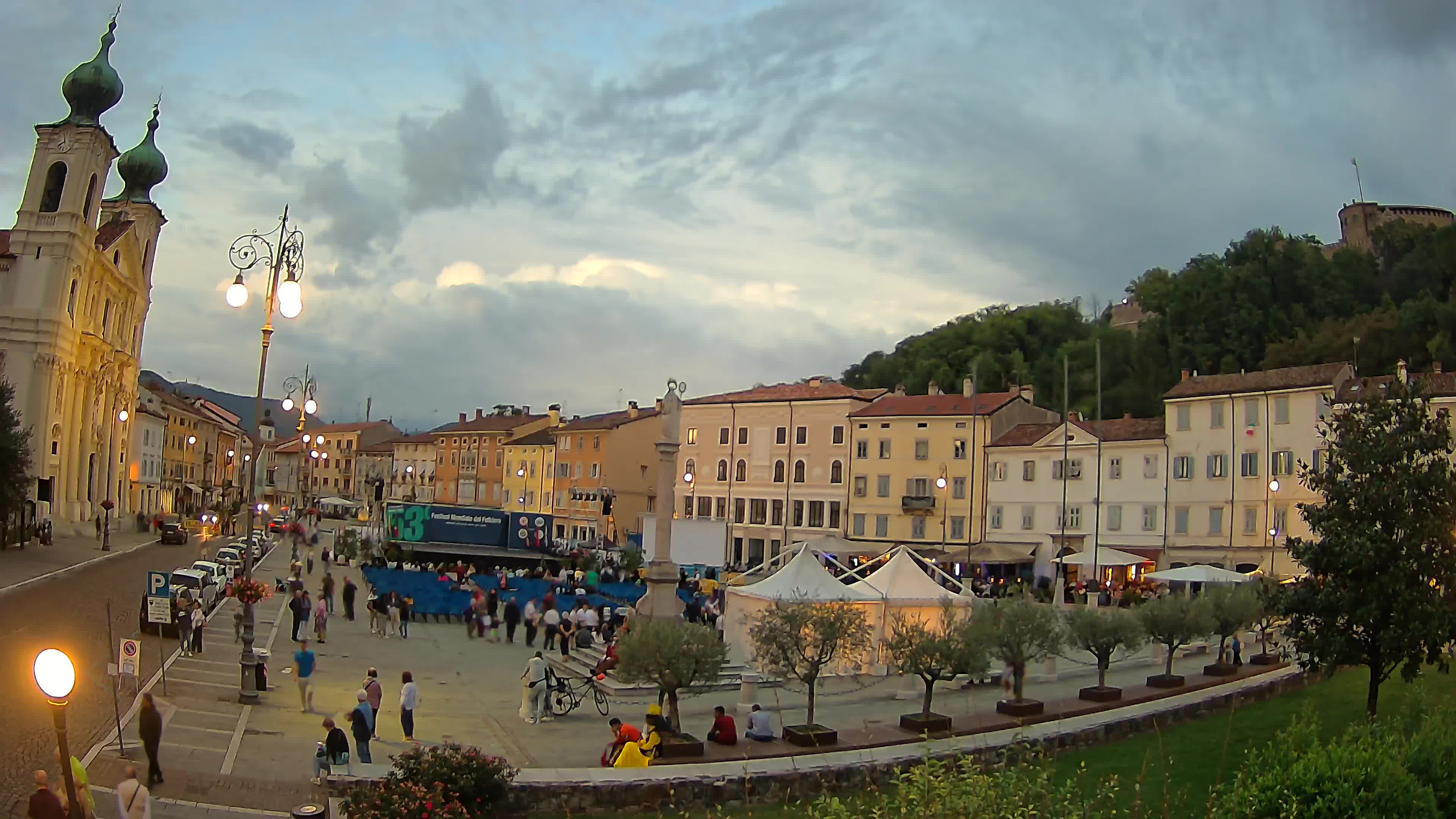 Webcam Gorizia Vittoria square – Church of st. Ignazio