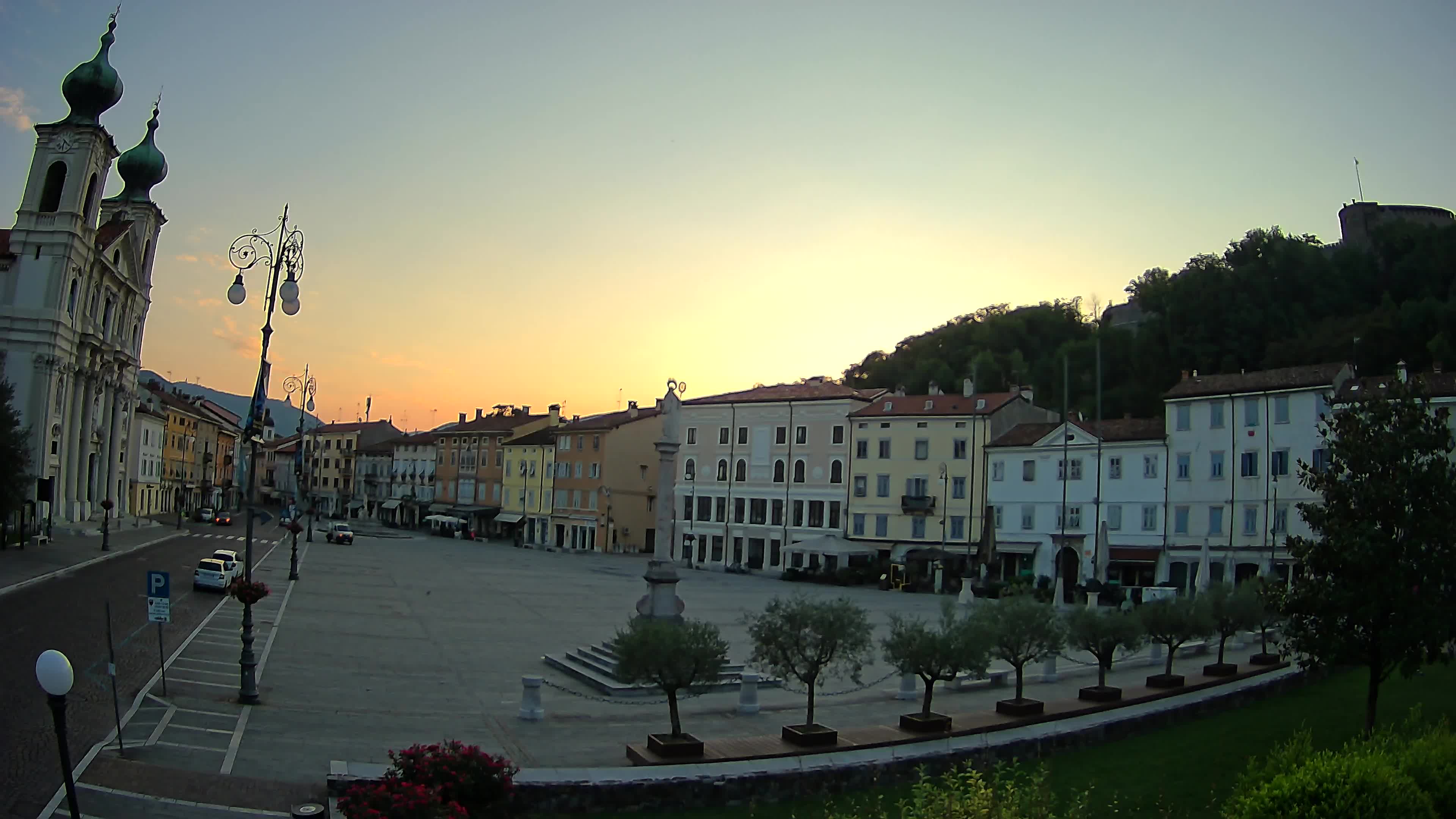 Webcam Gorizia Vittoria square – Church of st. Ignazio