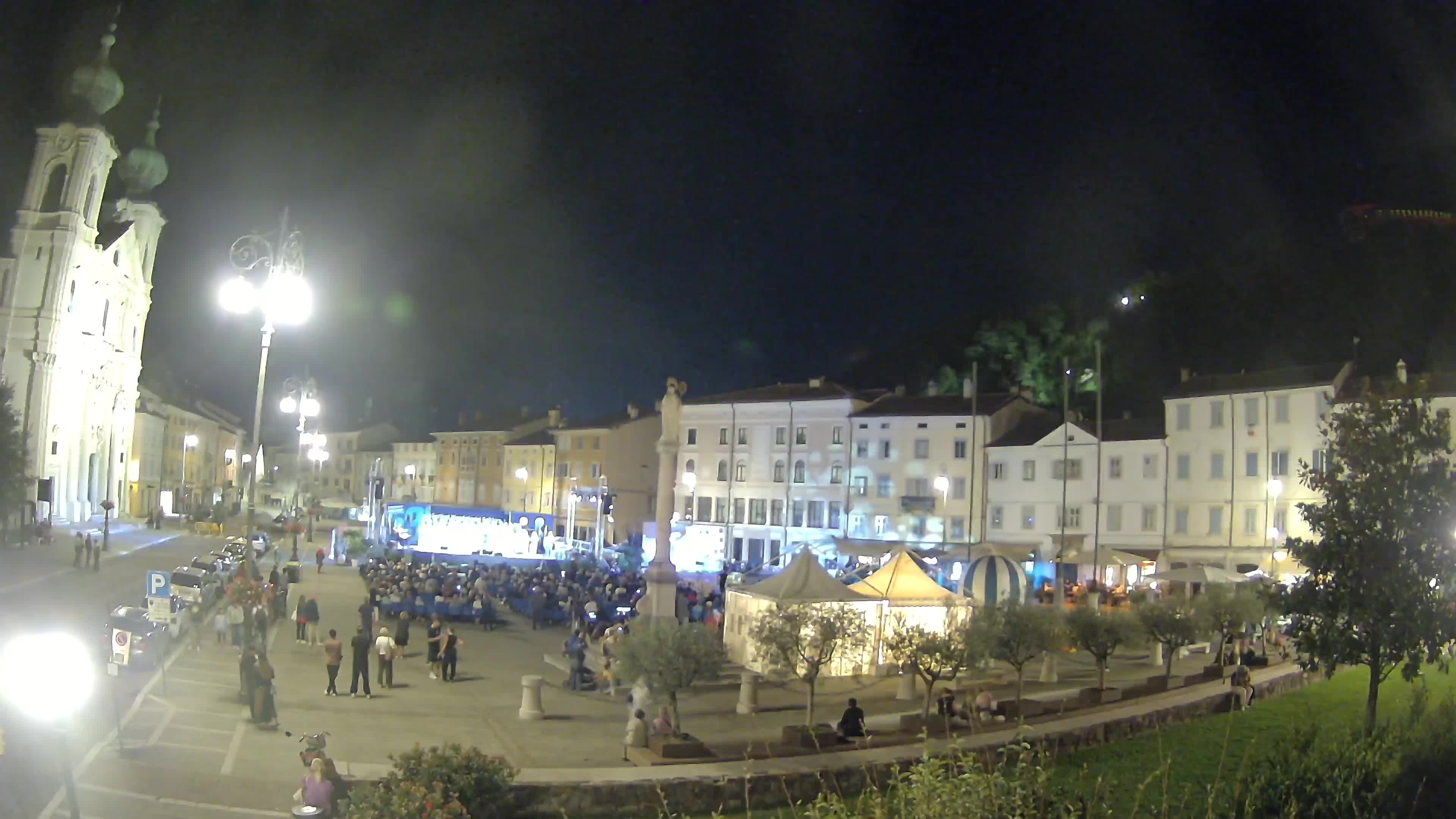 Webcam Gorizia Vittoria square – Church of st. Ignazio