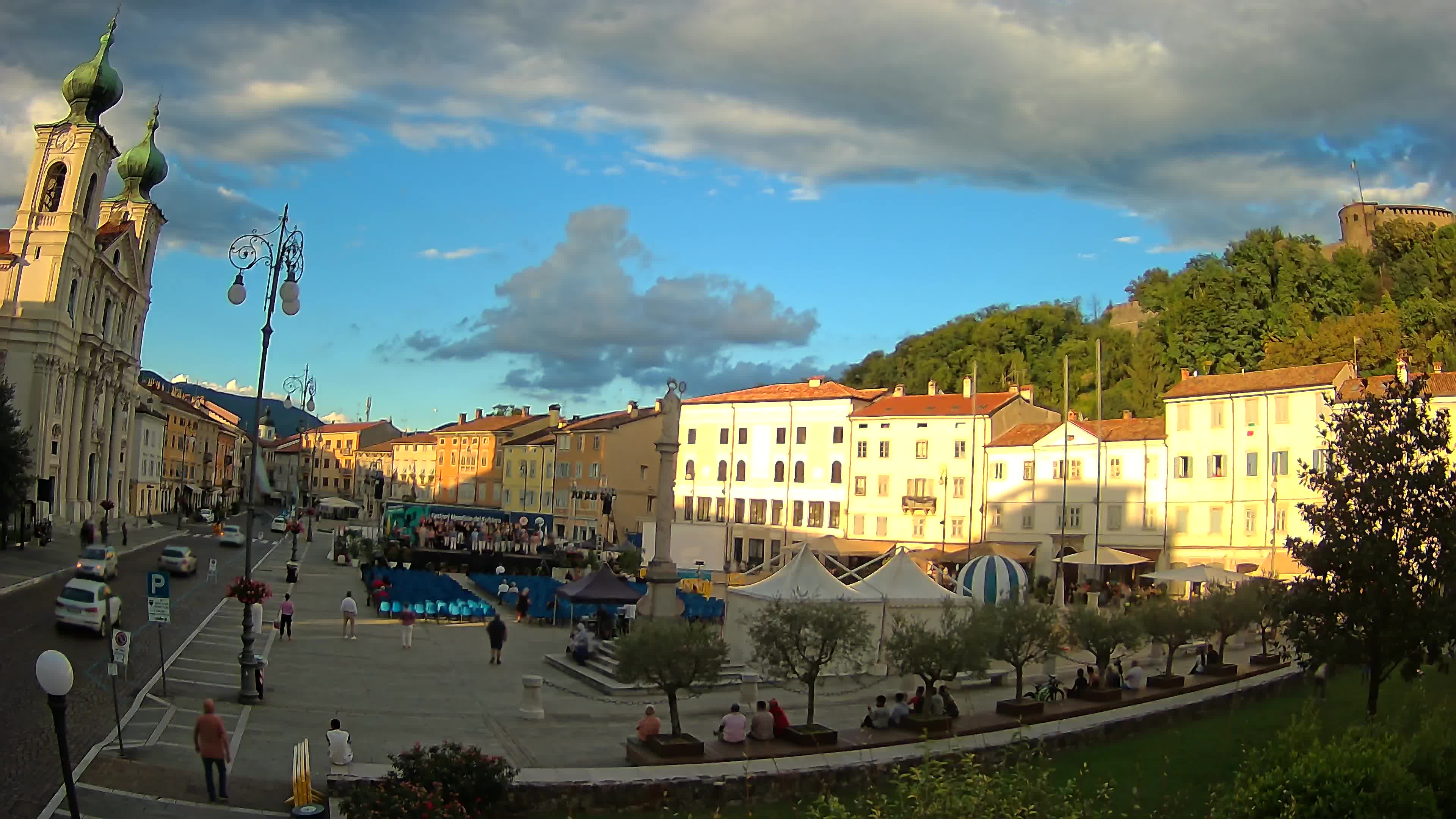 Webcam Gorizia Vittoria square – Church of st. Ignazio