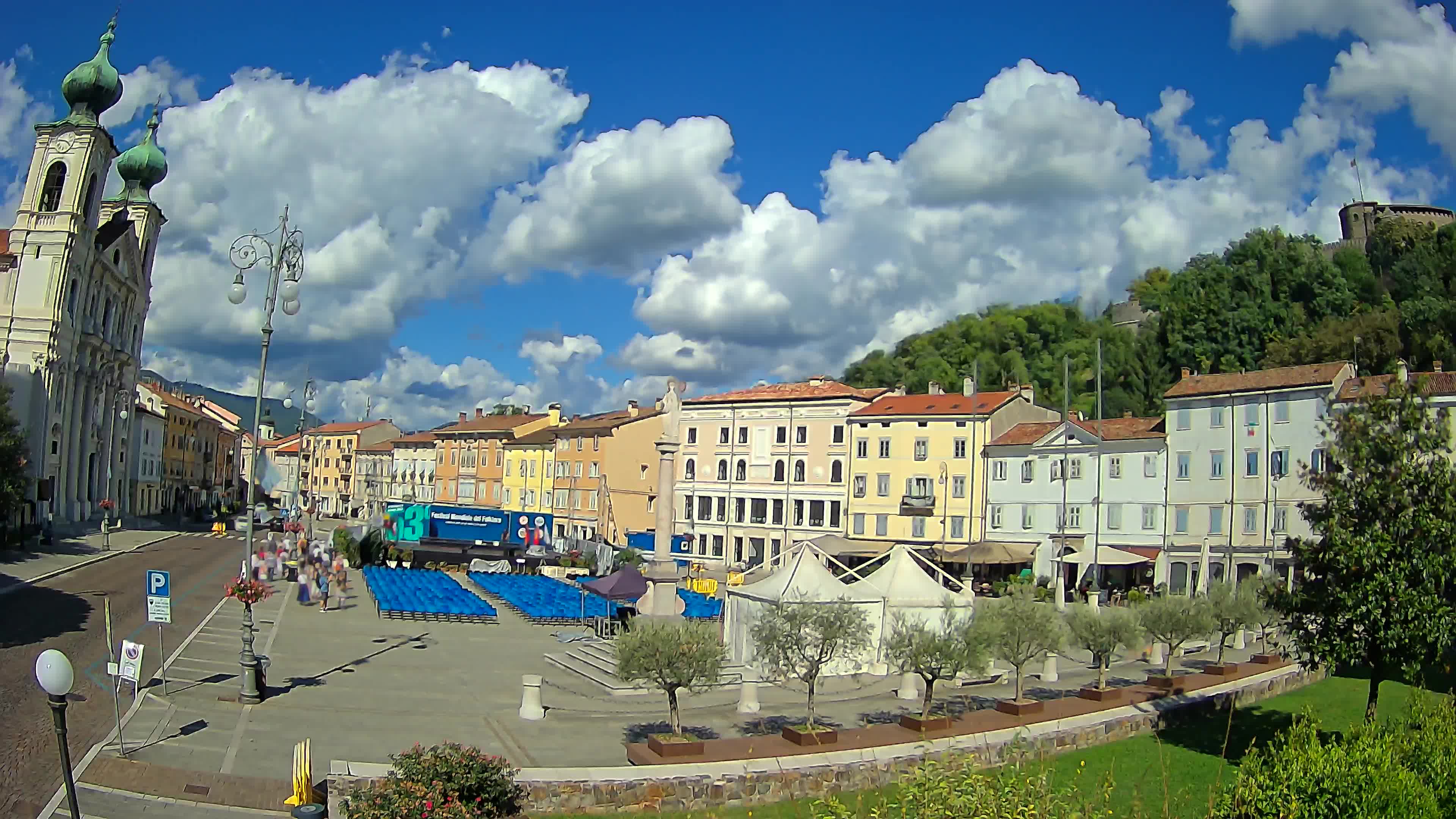 Webcam Gorizia Vittoria square – Church of st. Ignazio