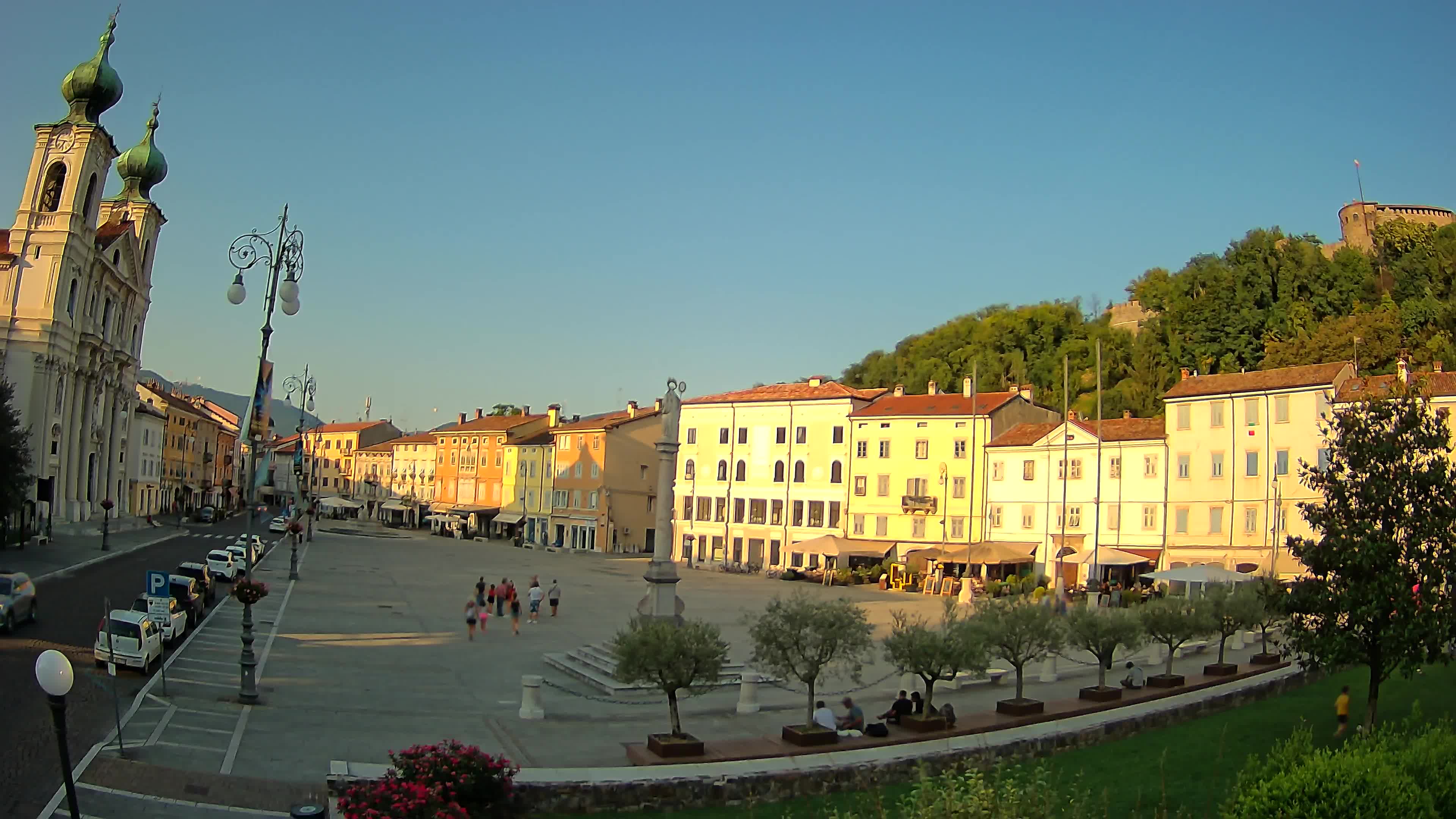 Webcam Gorizia Vittoria square – Church of st. Ignazio