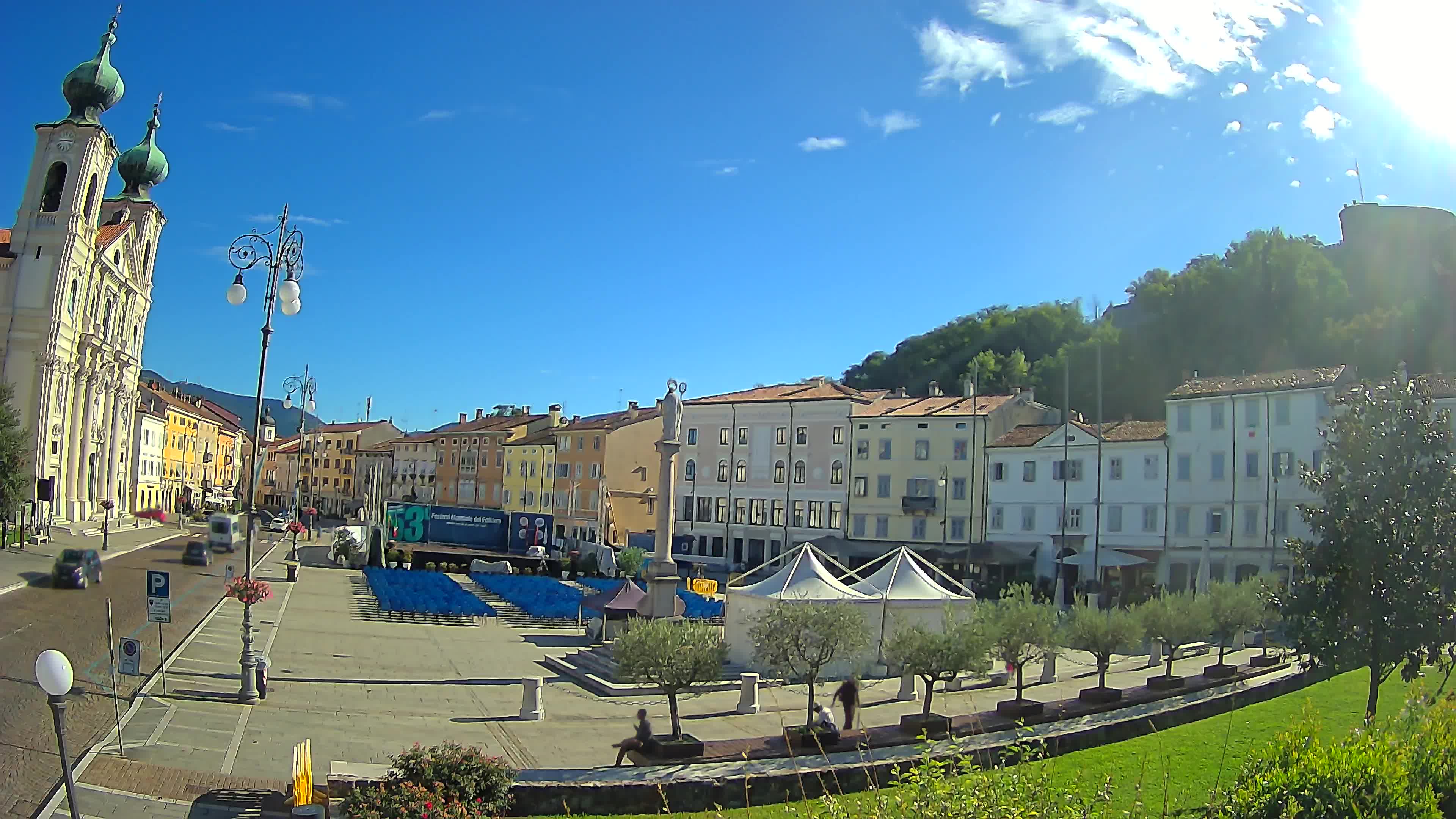 Webcam Gorizia Vittoria square – Church of st. Ignazio