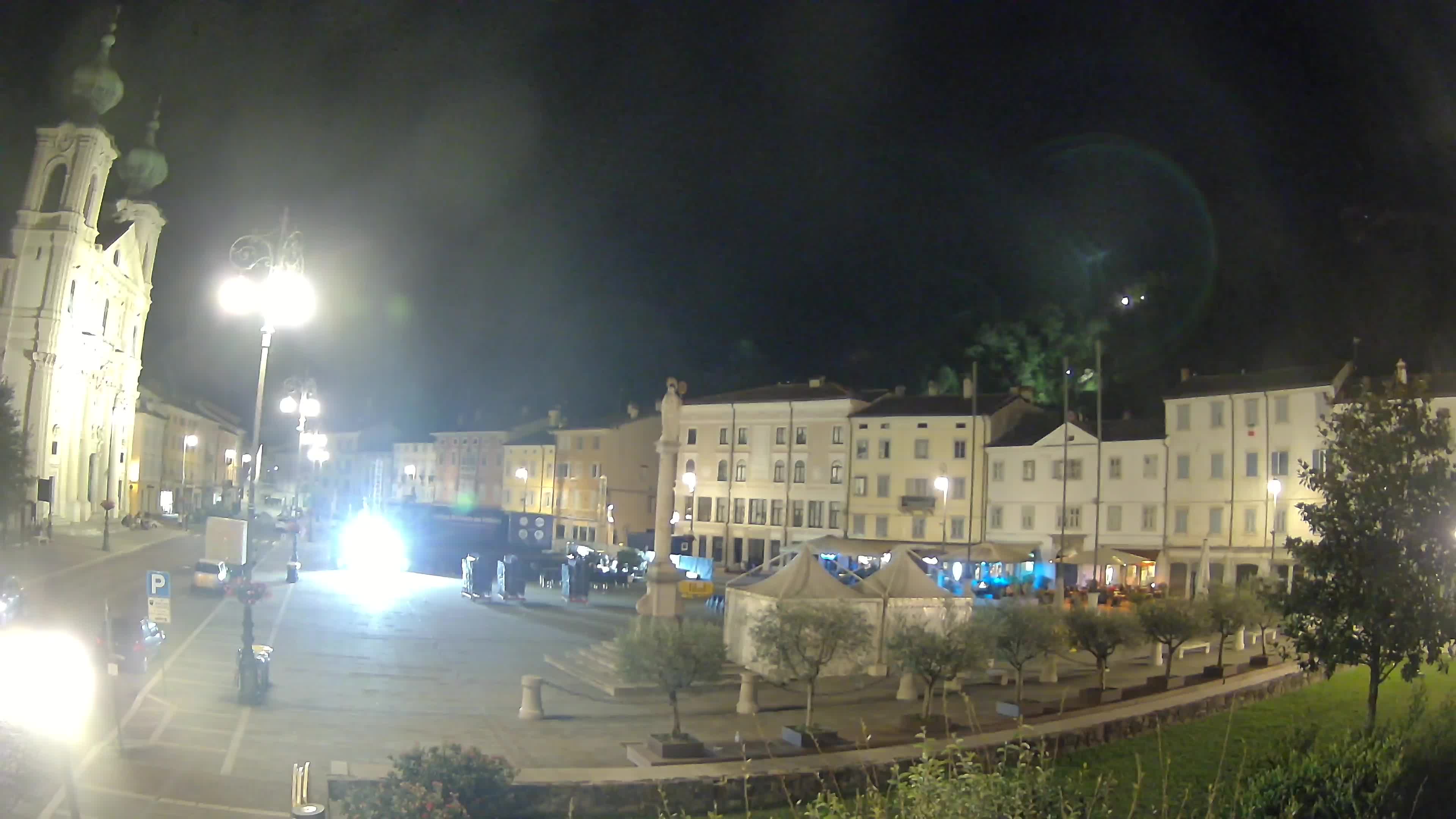 Webcam Gorizia Vittoria square – Church of st. Ignazio