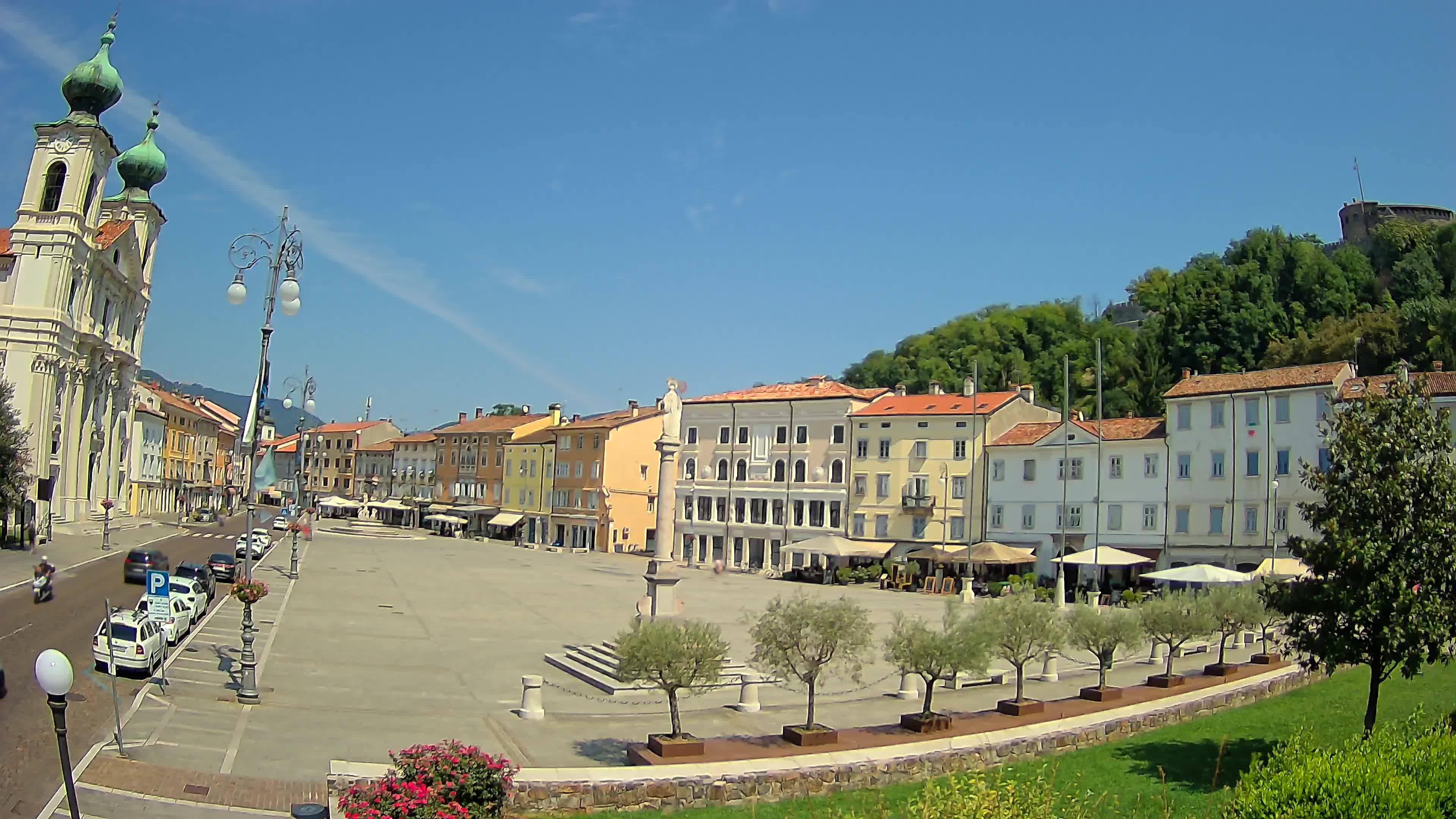 Gorizia – Place Vittoria – église st. Ignazio