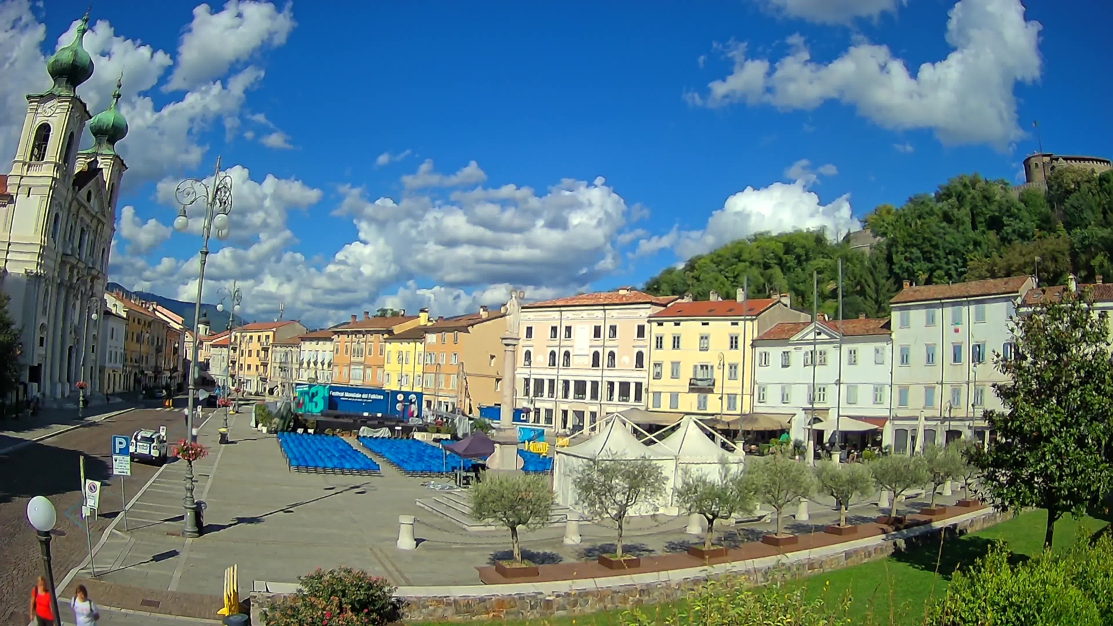Webcam Gorizia Vittoria square – Church of st. Ignazio