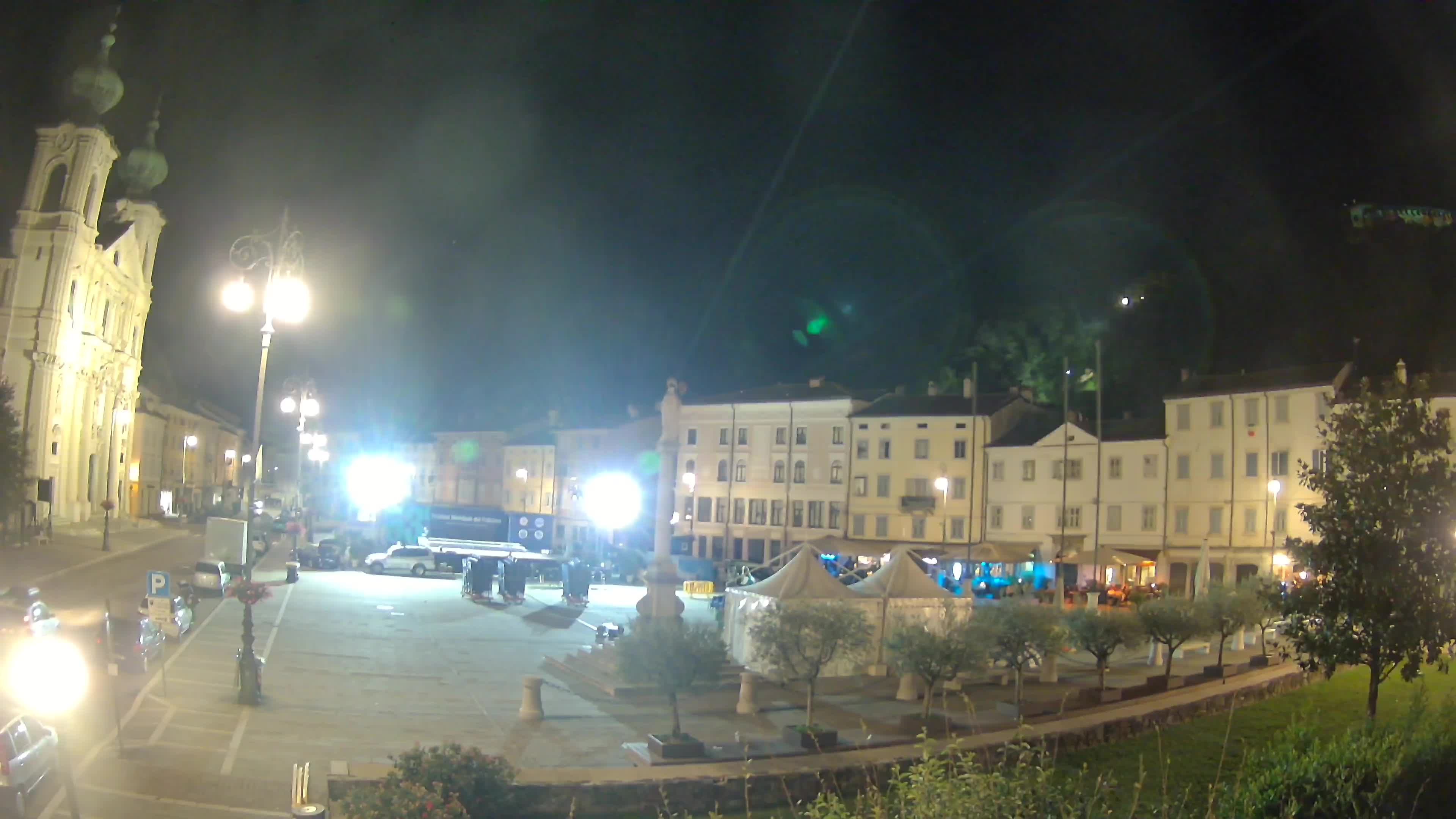 Webcam Gorizia Vittoria square – Church of st. Ignazio
