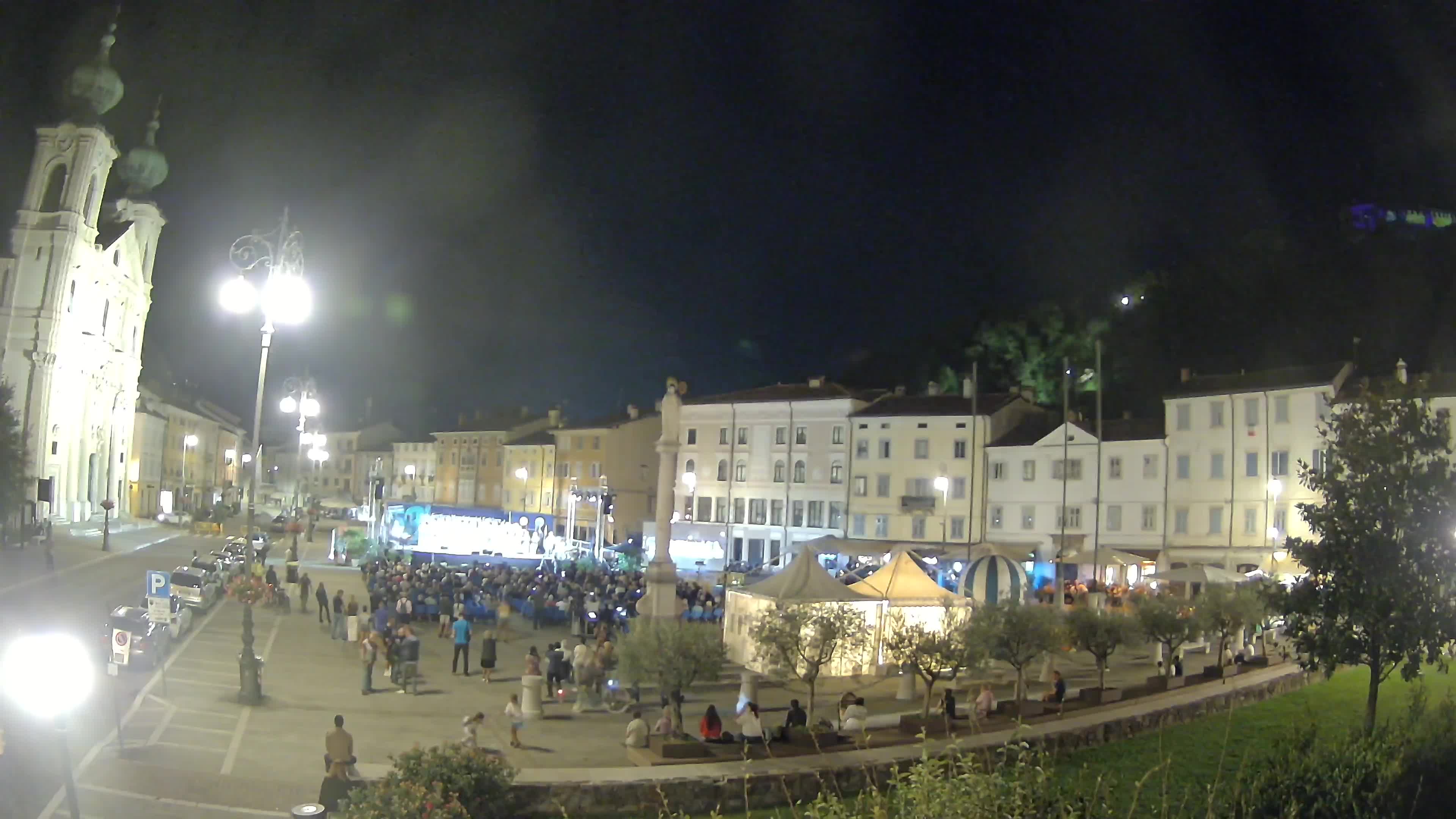 Webcam Gorizia Vittoria square – Church of st. Ignazio