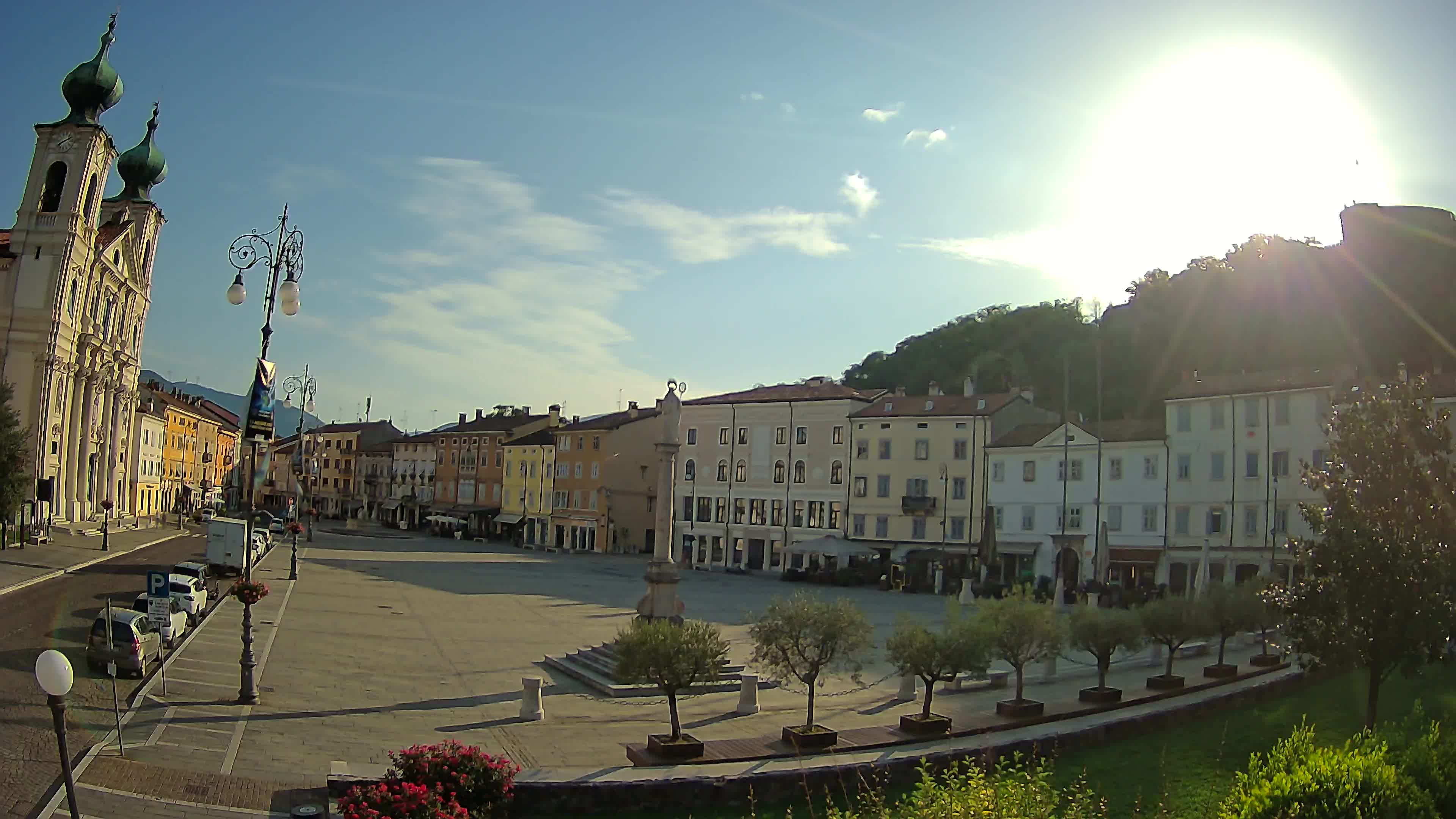 Gorizia – Place Vittoria – église st. Ignazio