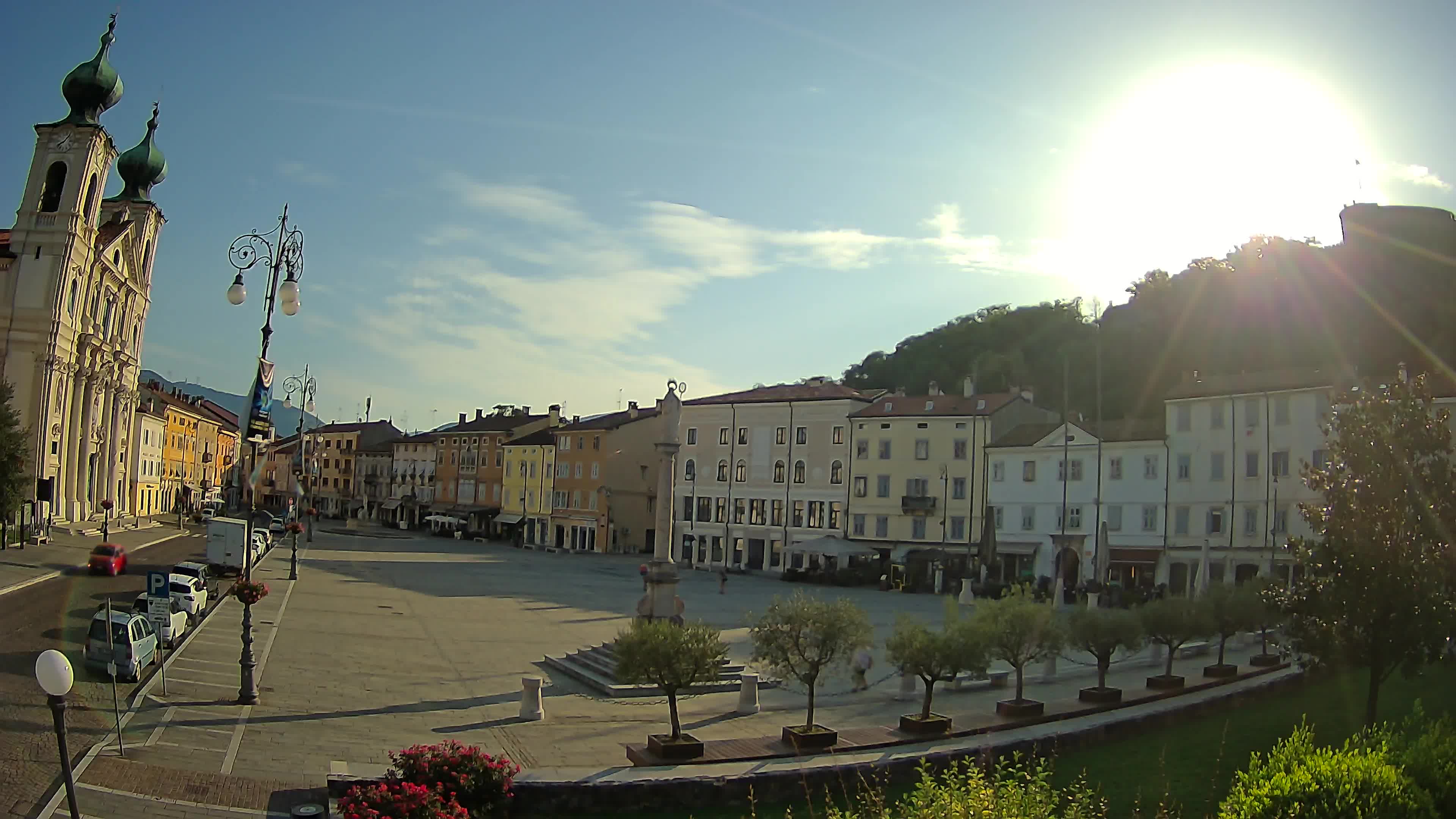 Gorizia – Place Vittoria – église st. Ignazio