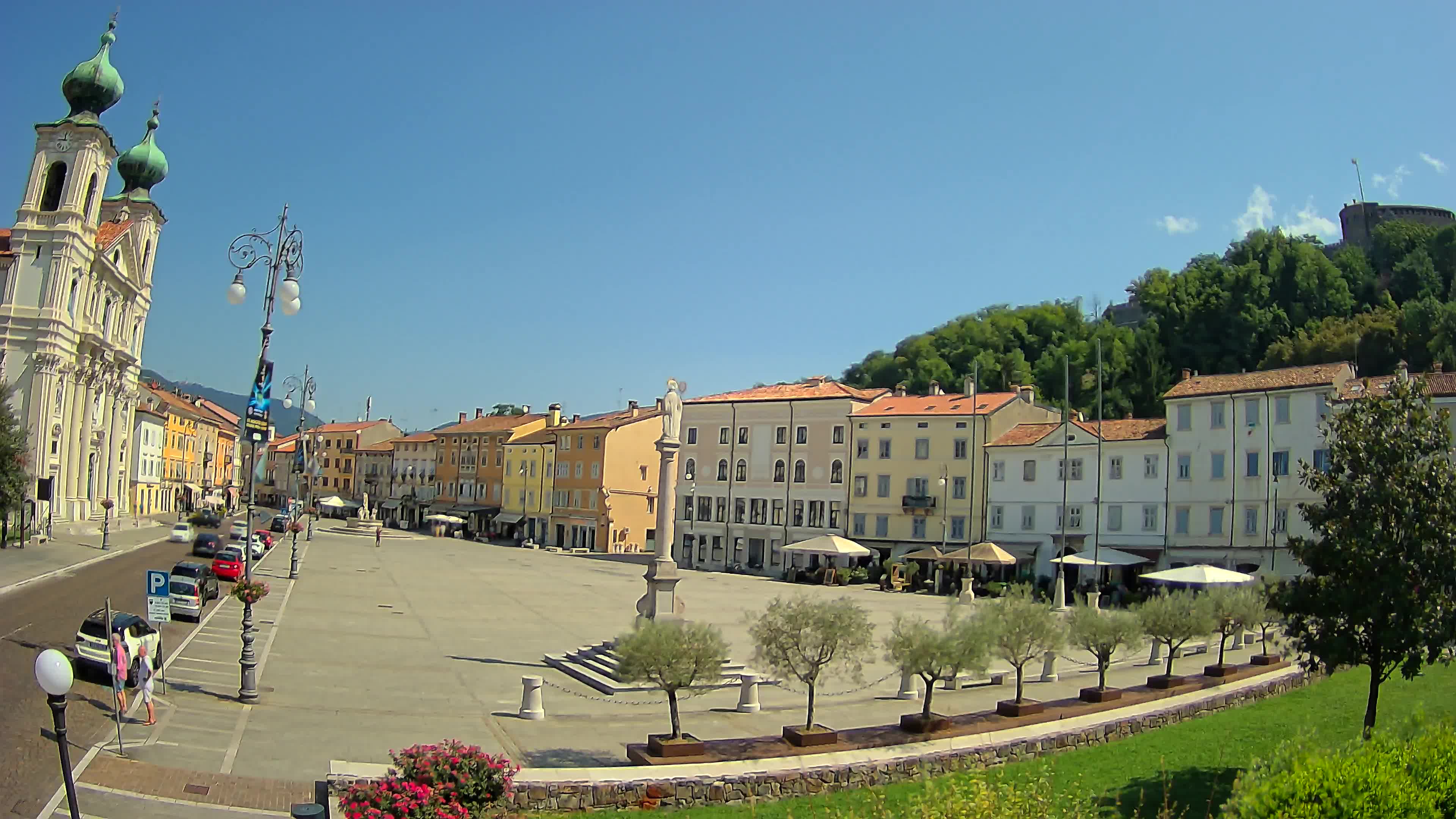 Gorizia – Place Vittoria – église st. Ignazio