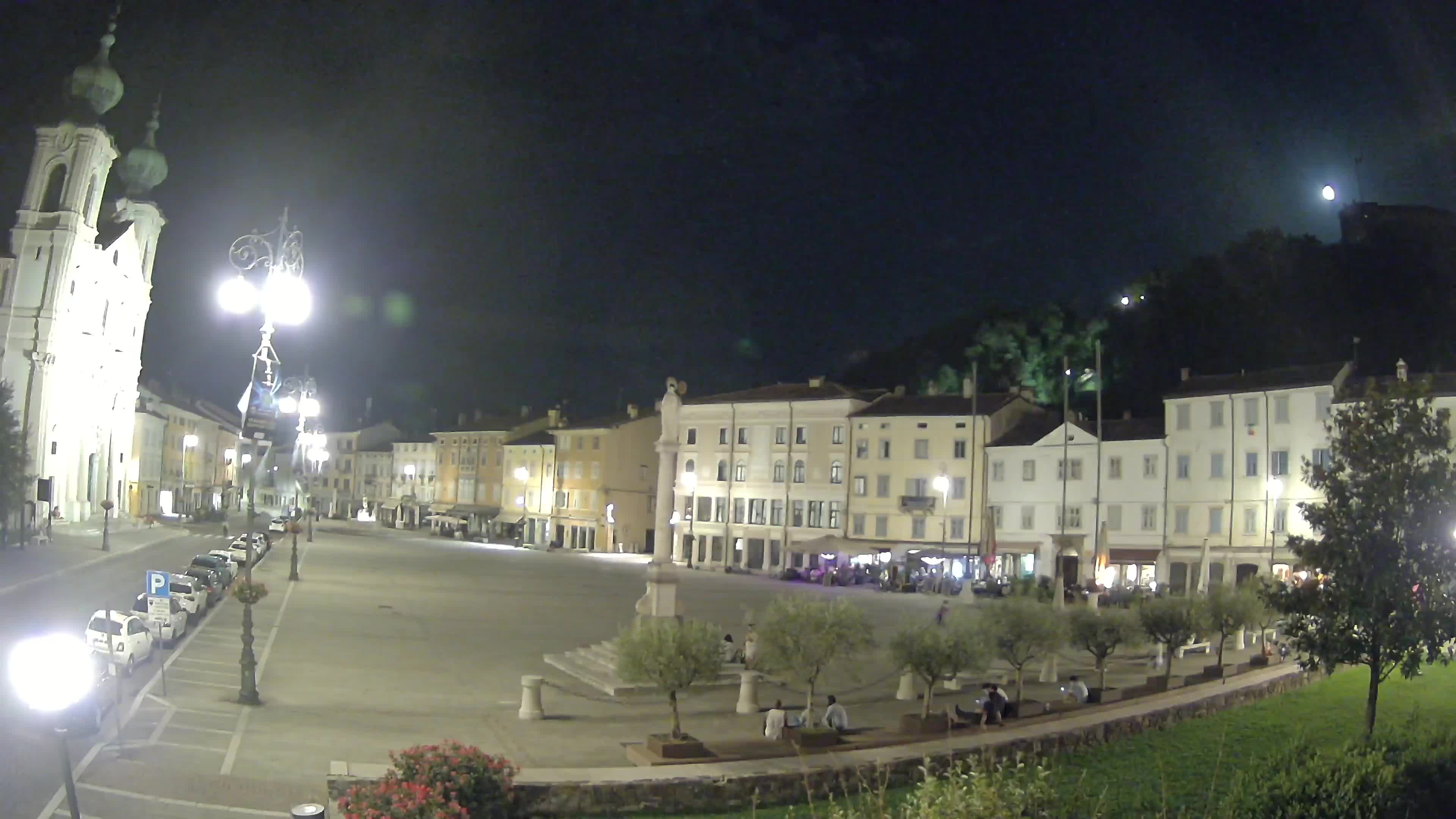 Gorizia – Plaza Vittoria – iglesia de San Pedro. Ignacio