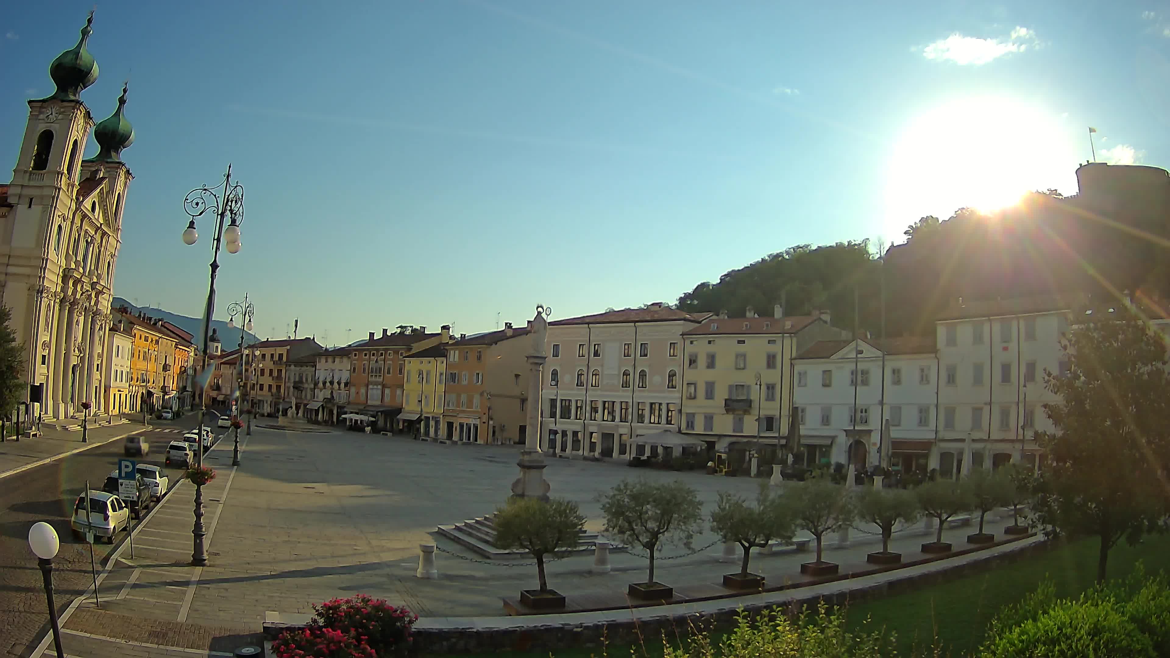 Gorizia – Place Vittoria – église st. Ignazio