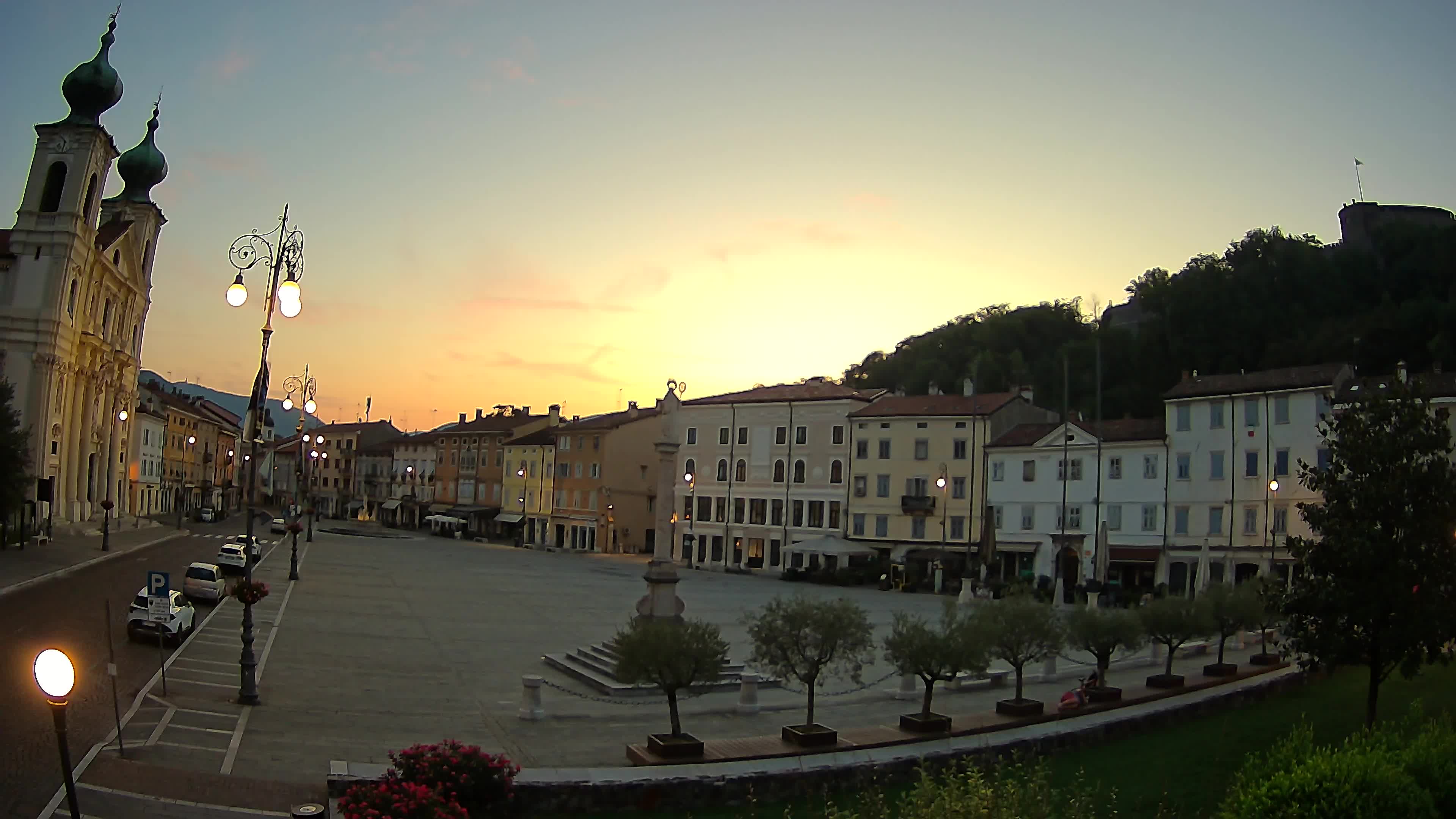Webcam Gorizia Vittoria square – Church of st. Ignazio