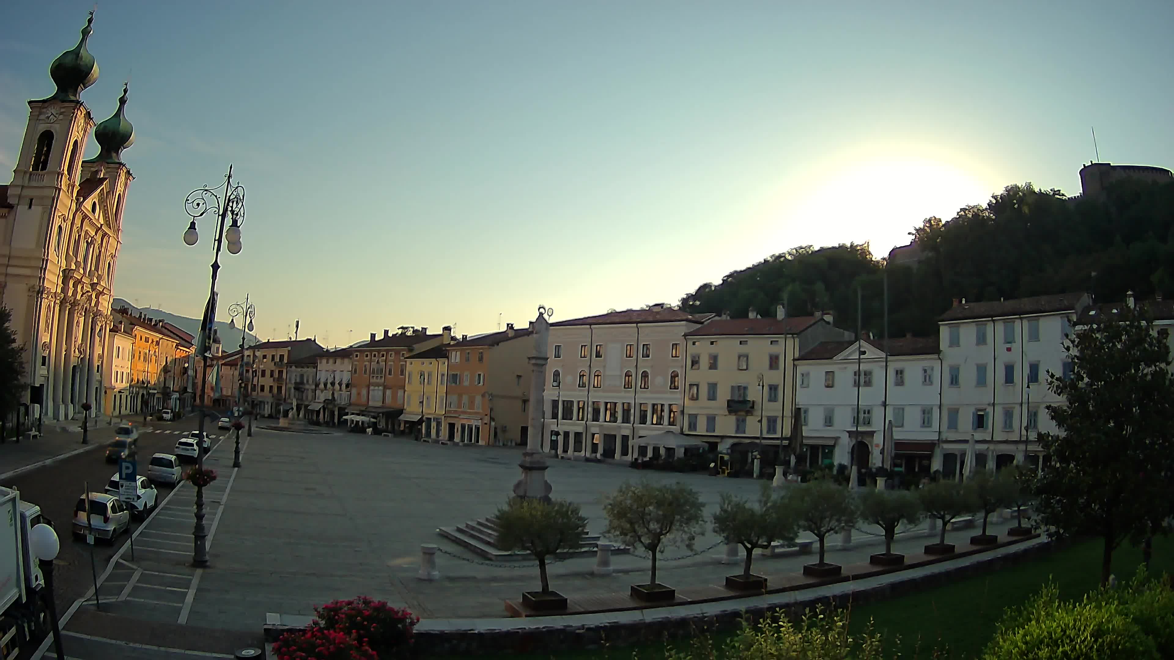 Gorizia – Place Vittoria – église st. Ignazio