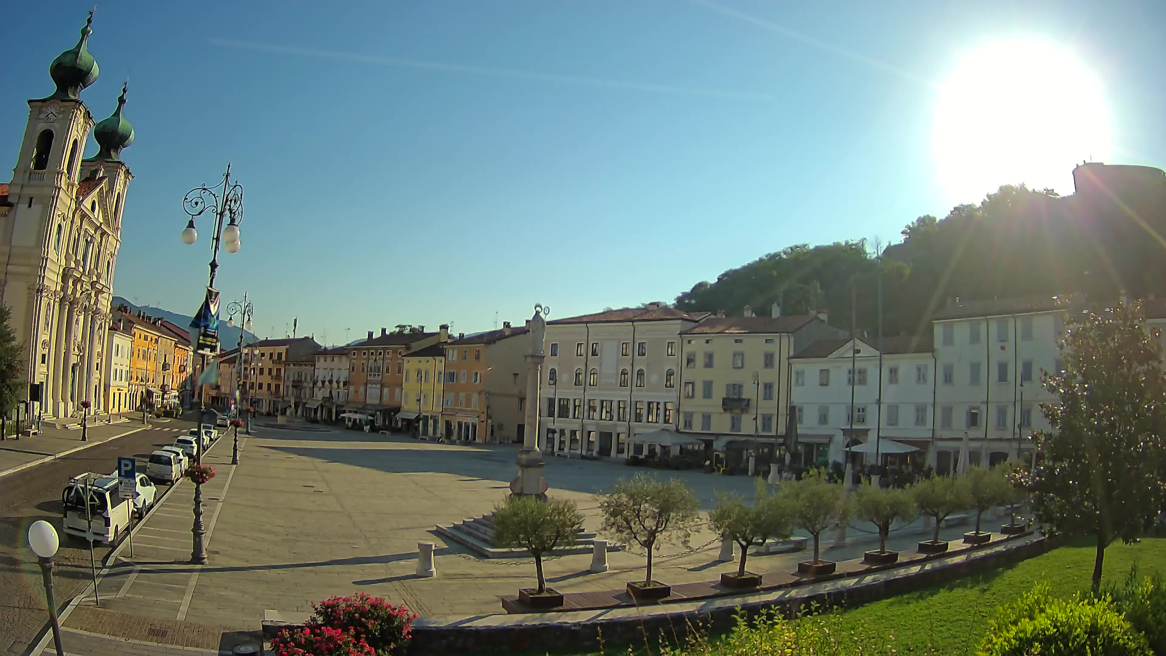 Gorizia – Place Vittoria – église st. Ignazio