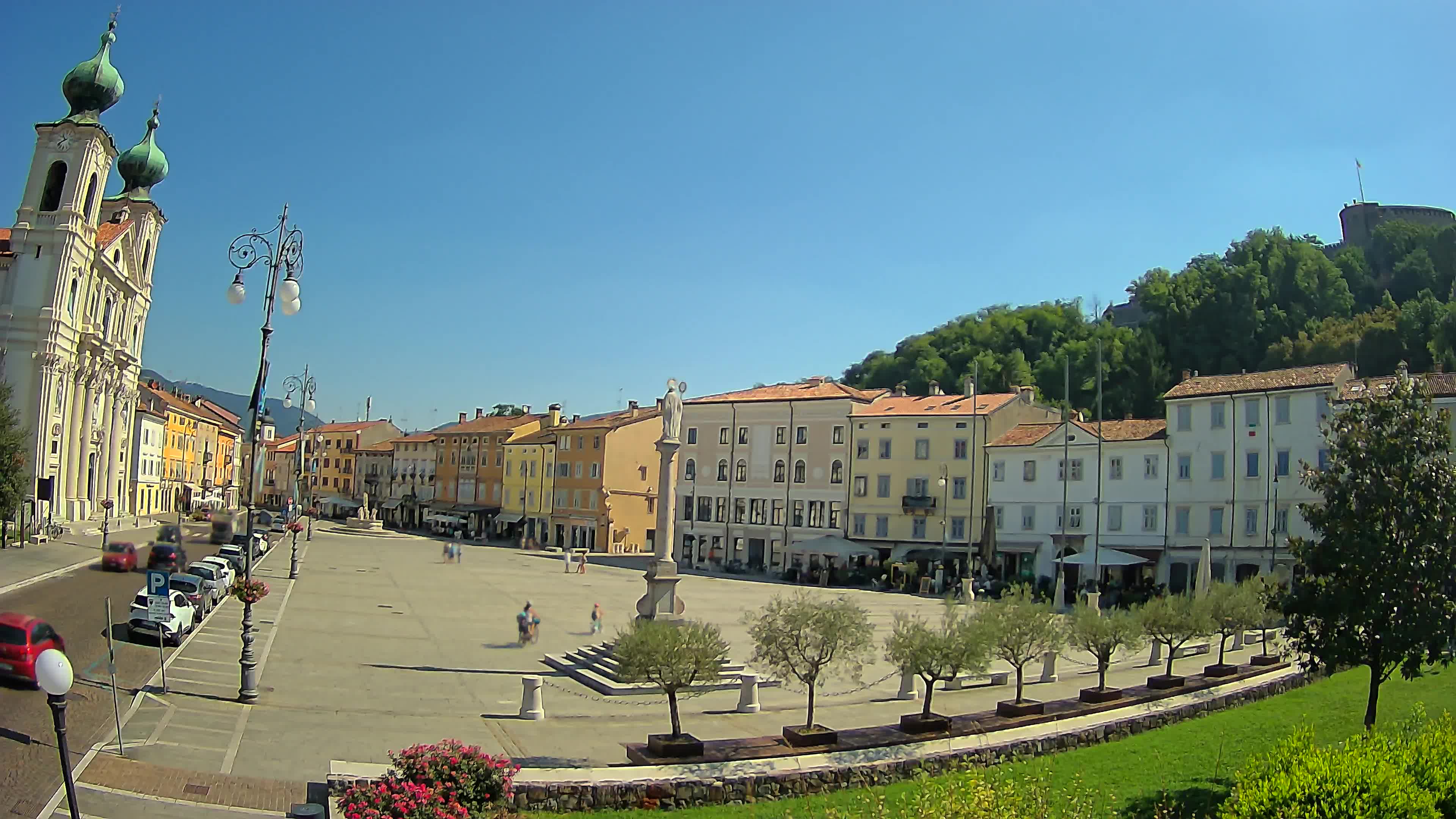 Webcam Gorizia Vittoria square – Church of st. Ignazio