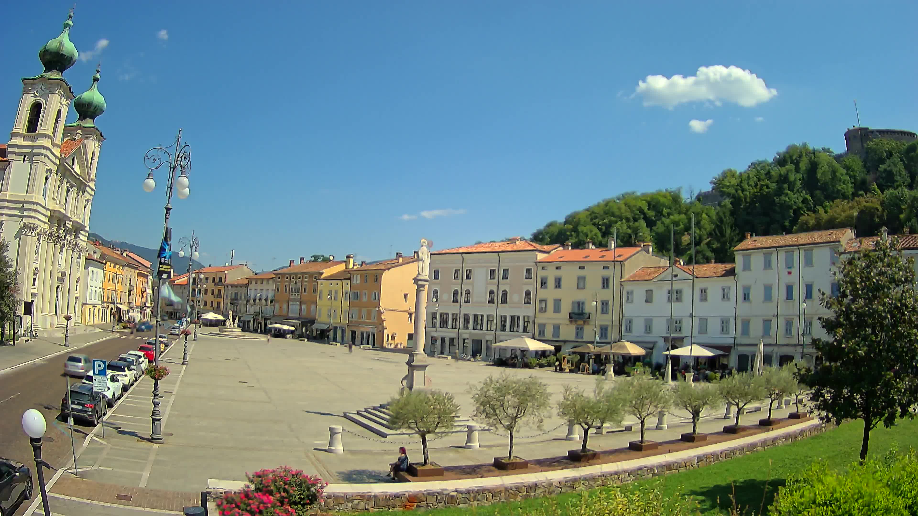 Webcam Gorizia Vittoria square – Church of st. Ignazio