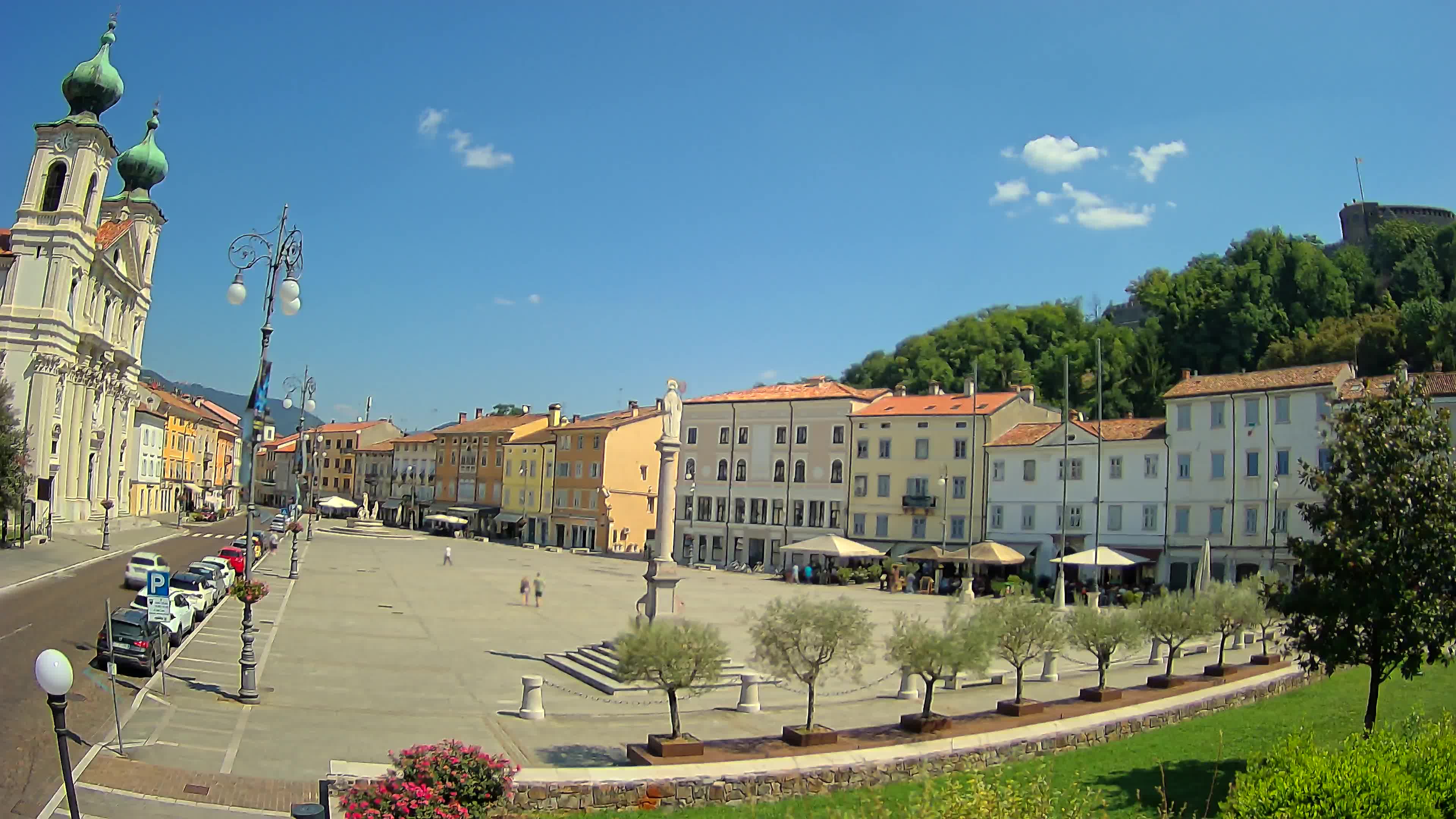 Webcam Gorizia Vittoria square – Church of st. Ignazio