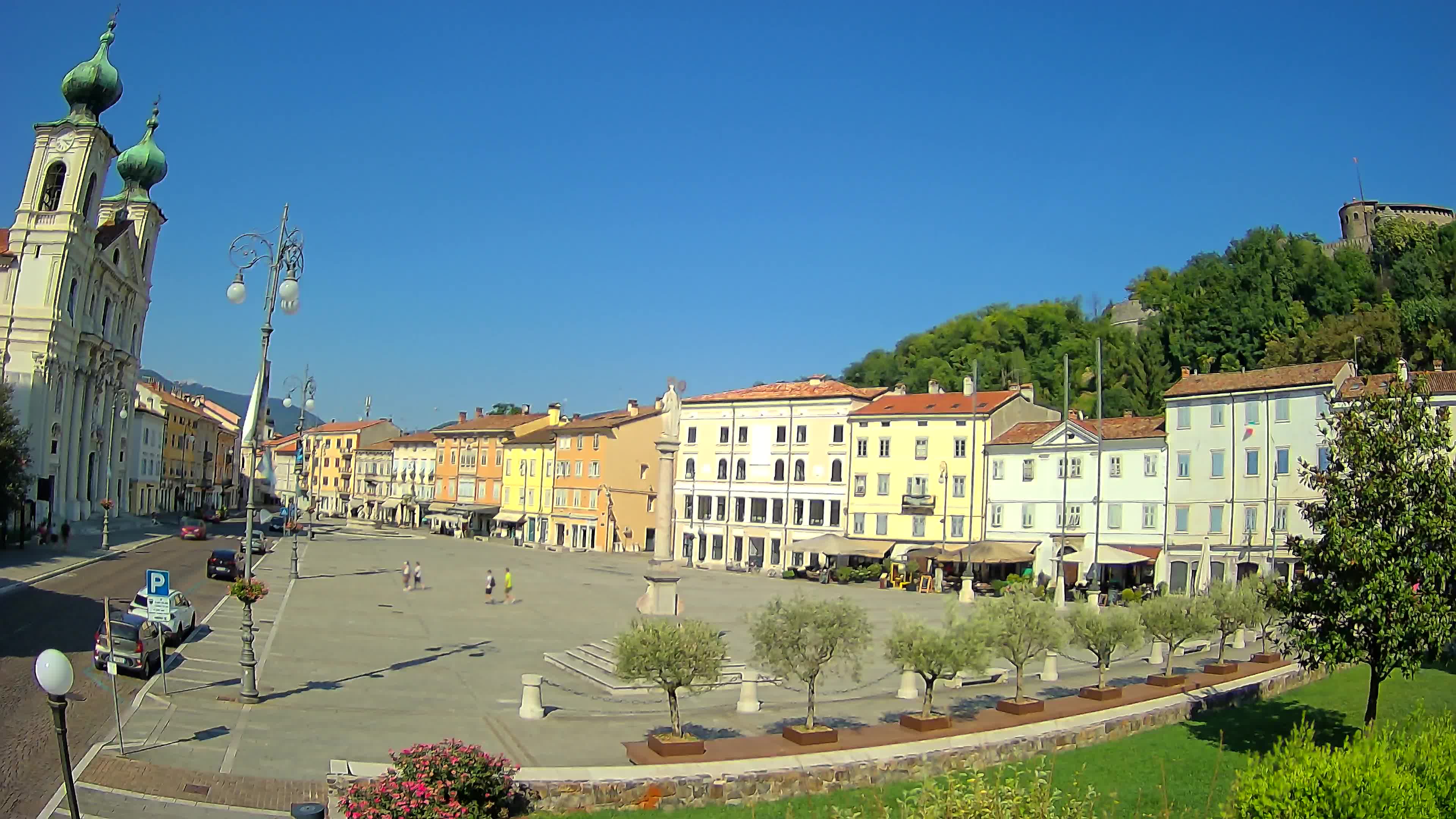 Gorizia – Place Vittoria – église st. Ignazio