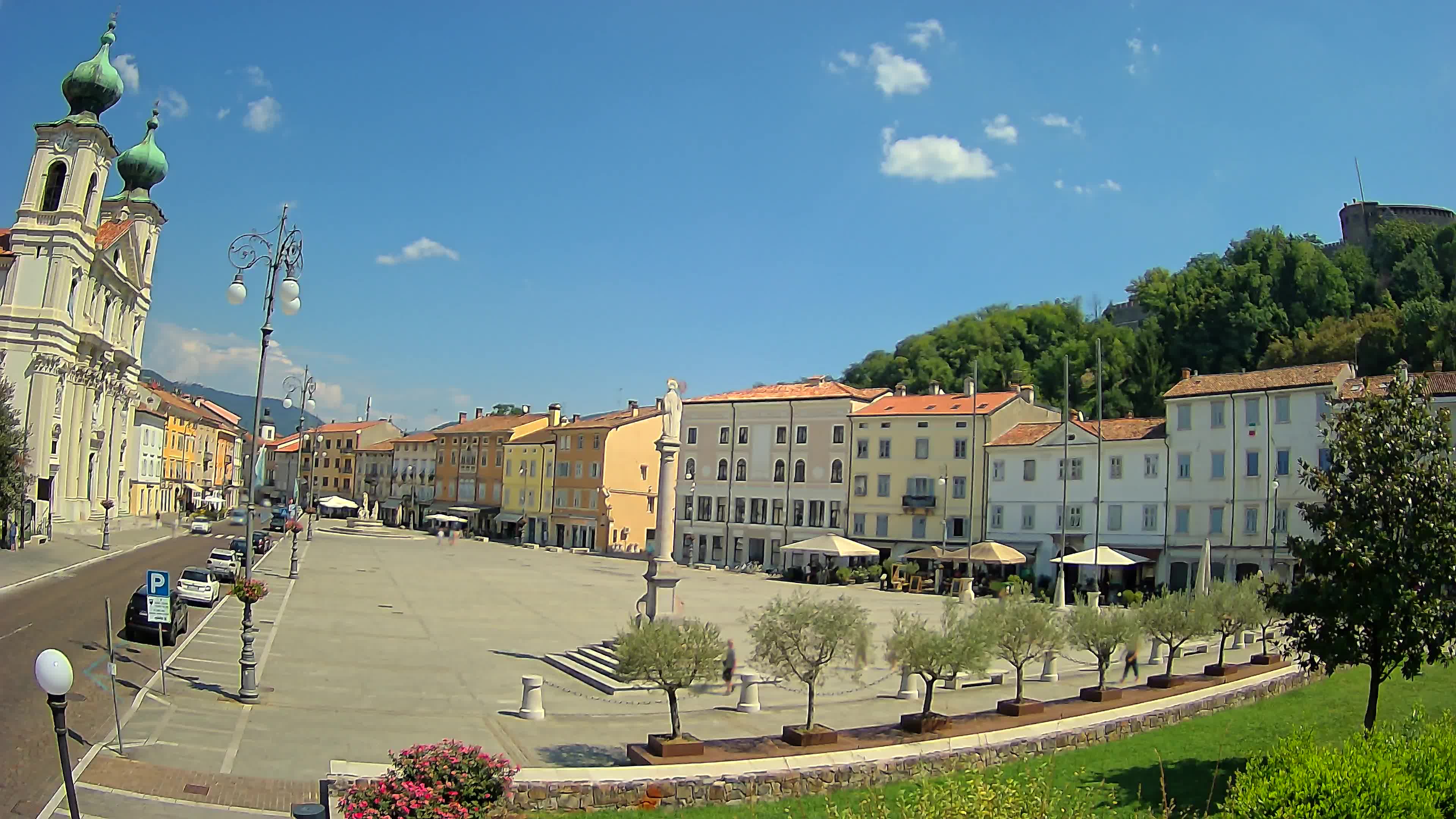 Gorizia – Place Vittoria – église st. Ignazio
