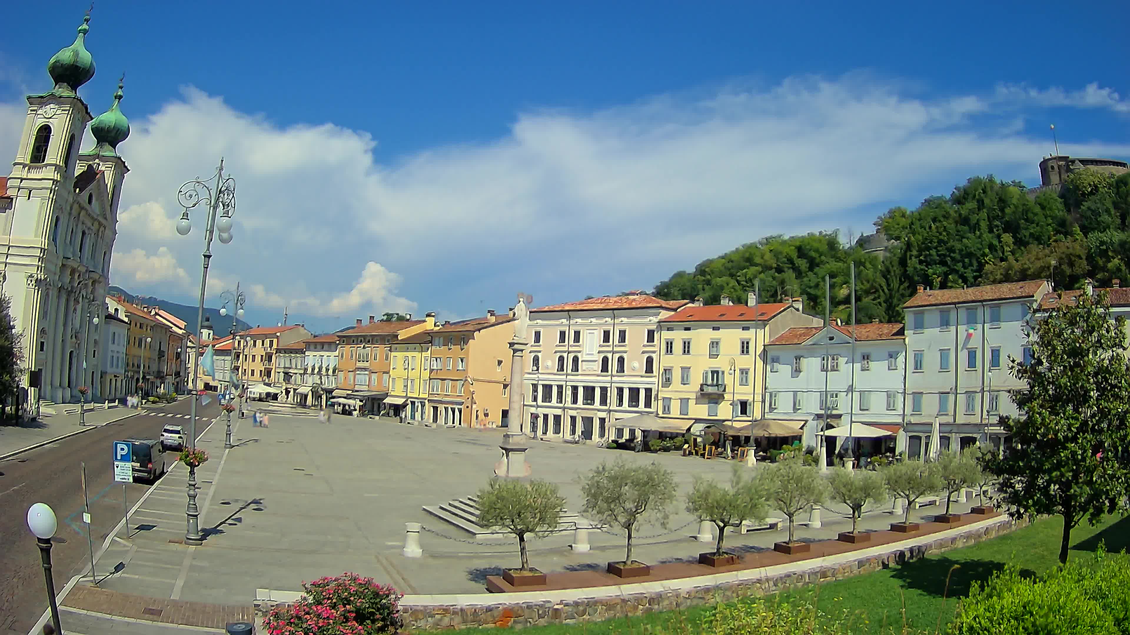 Webcam Gorizia Vittoria square – Church of st. Ignazio