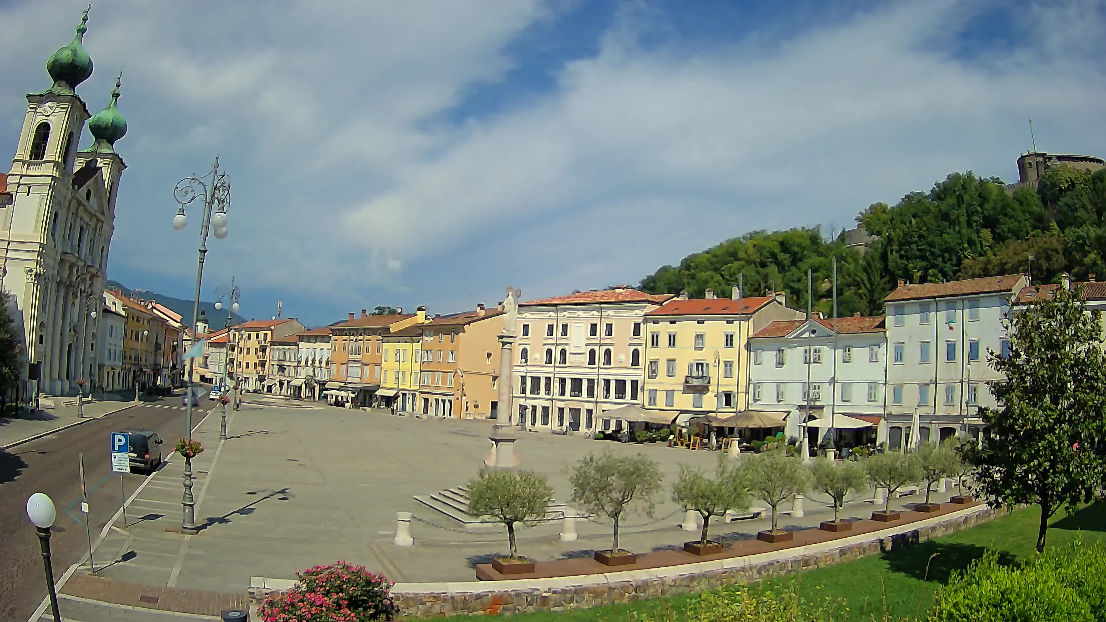 Webcam Gorizia Vittoria square – Church of st. Ignazio