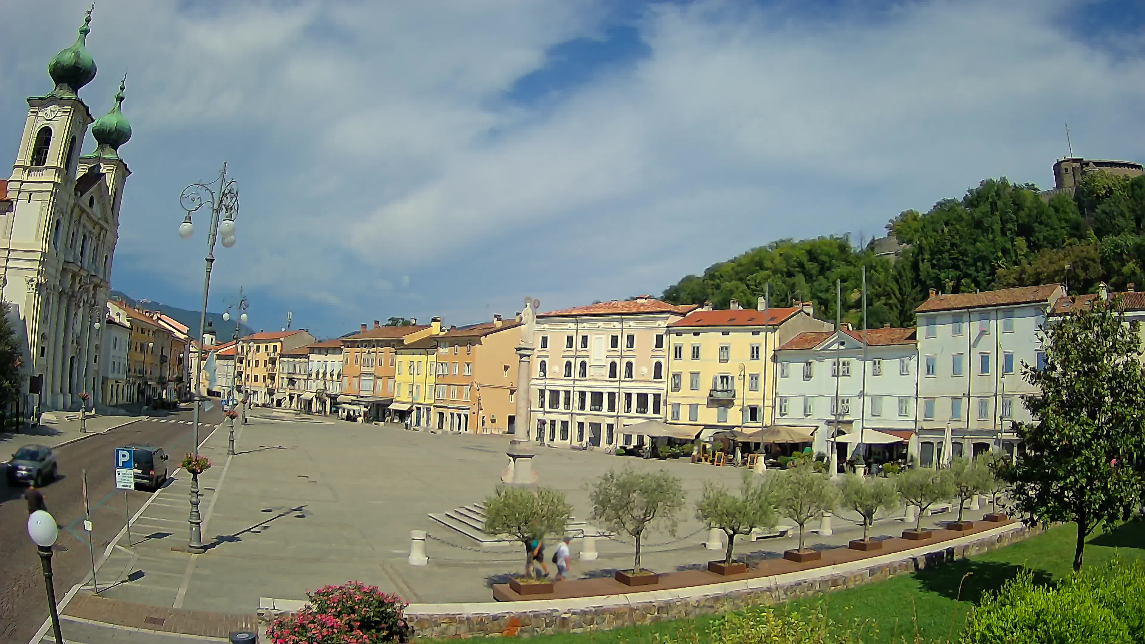Webcam Gorizia Vittoria square – Church of st. Ignazio