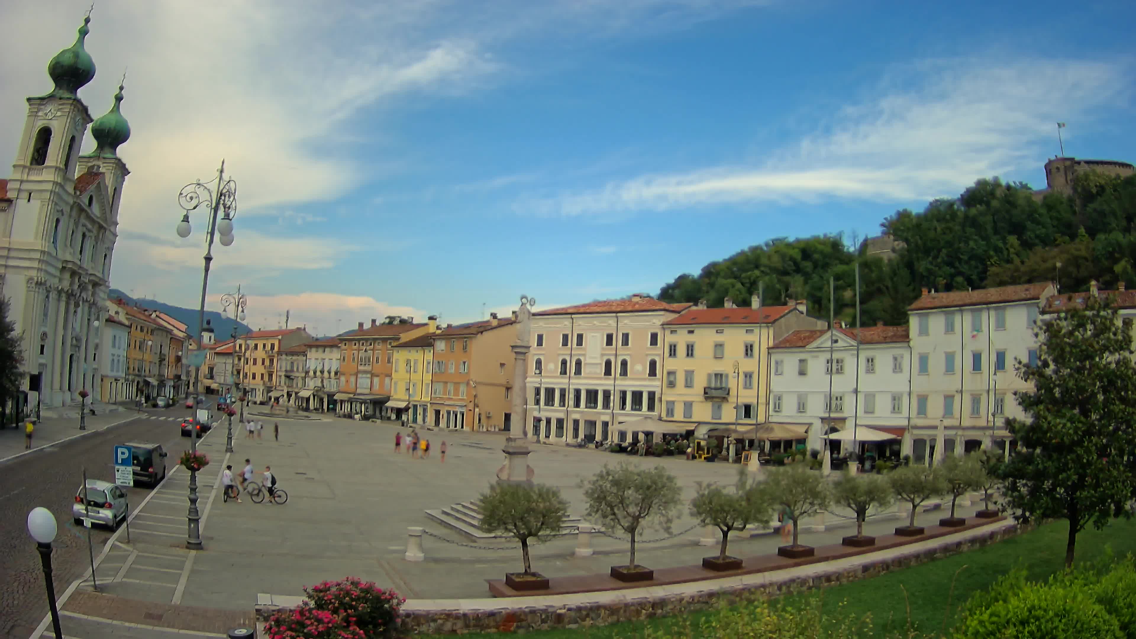 Webcam Gorizia Vittoria square – Church of st. Ignazio